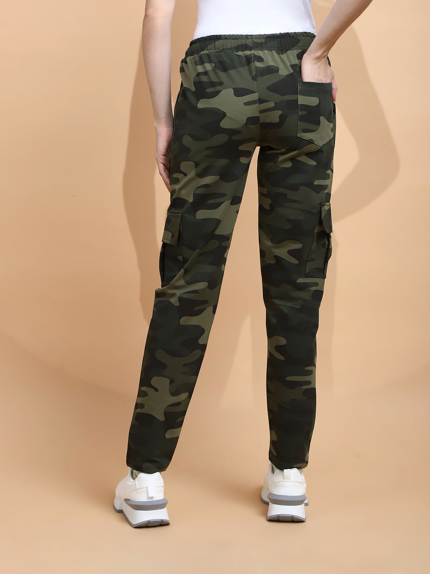 Camo Cotton Blend Regular Fit Cargo - Global Republic