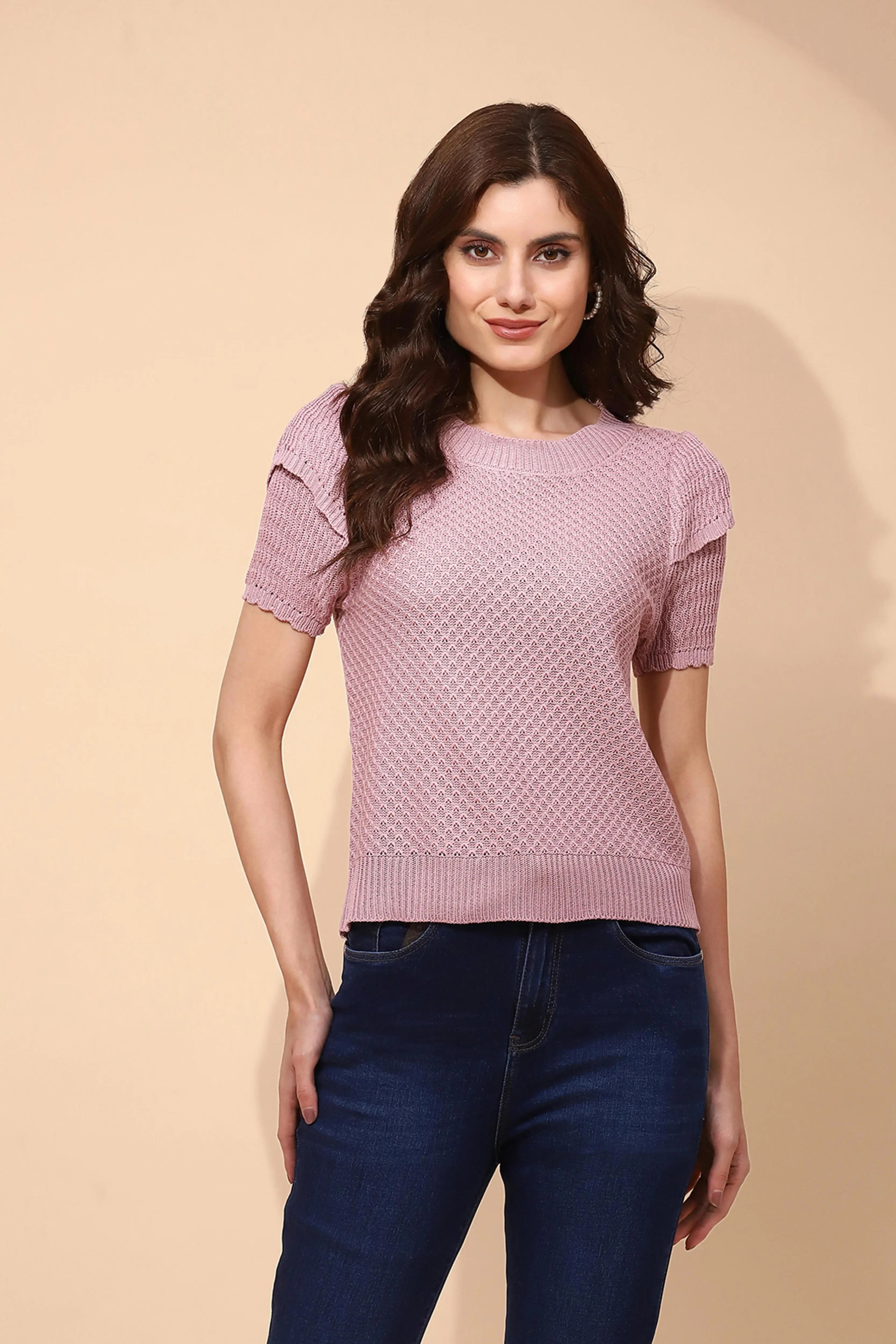 Onion Viscose Regular Fit Top - Global Republic