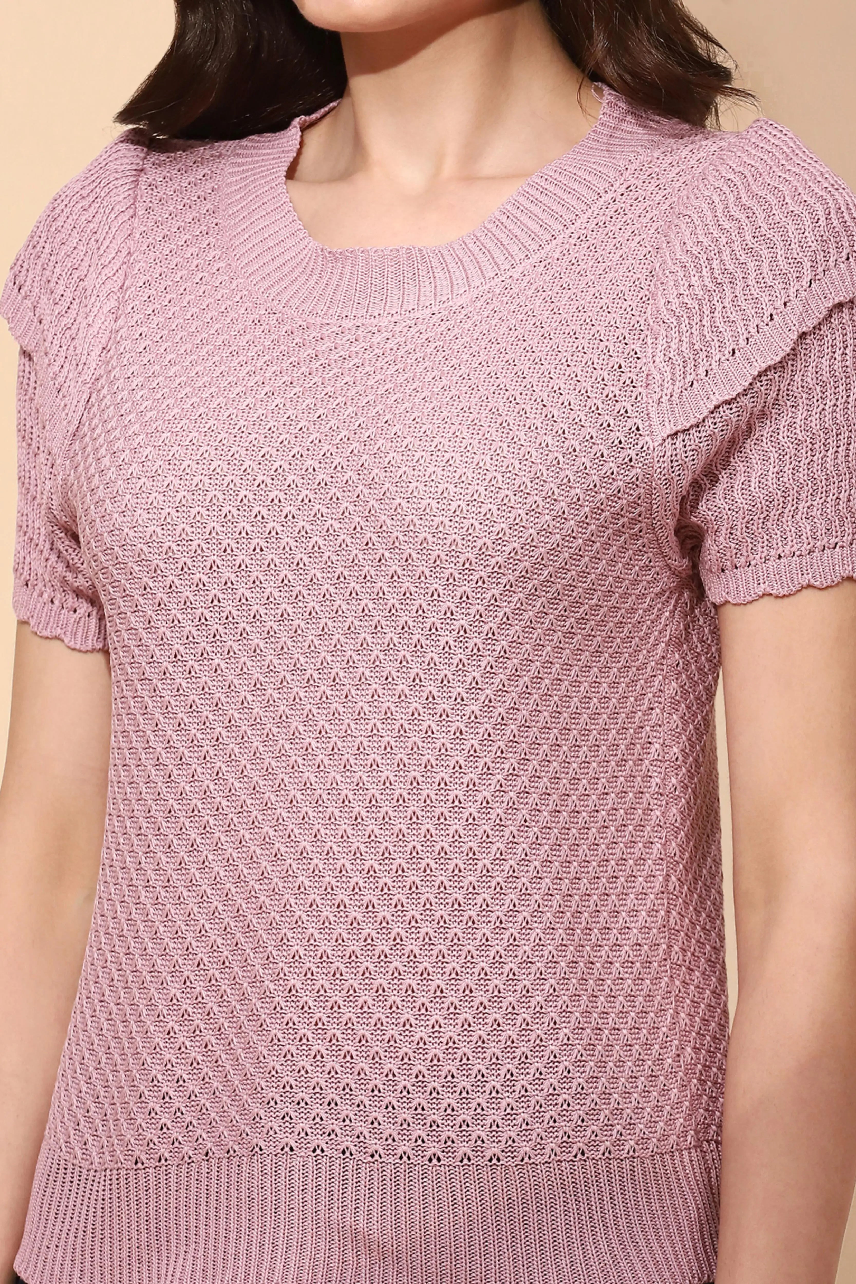 Onion Viscose Regular Fit Top