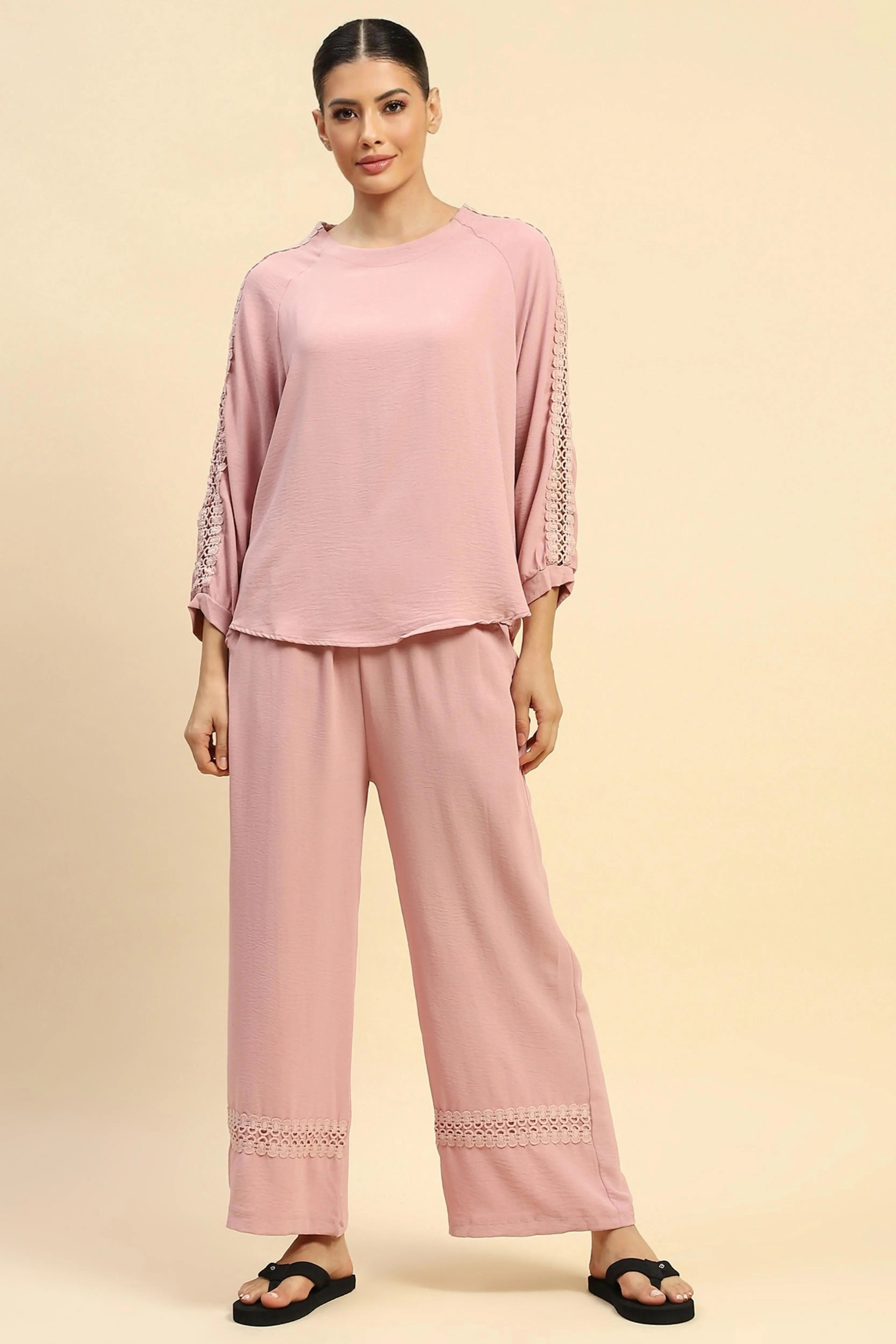 Onion Rayon Relaxed Nightsuit - Global Republic