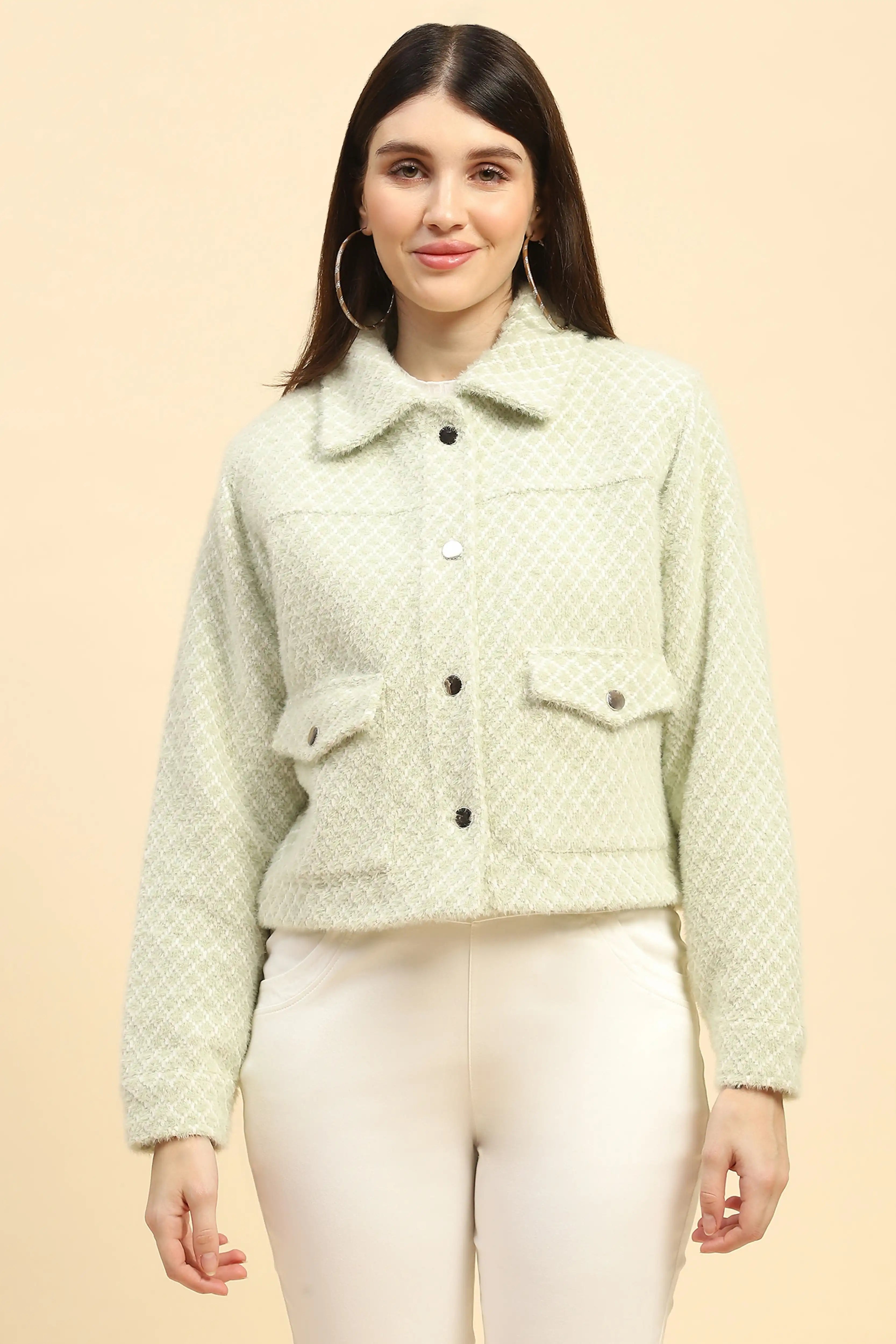 Green Checkerd Jacket