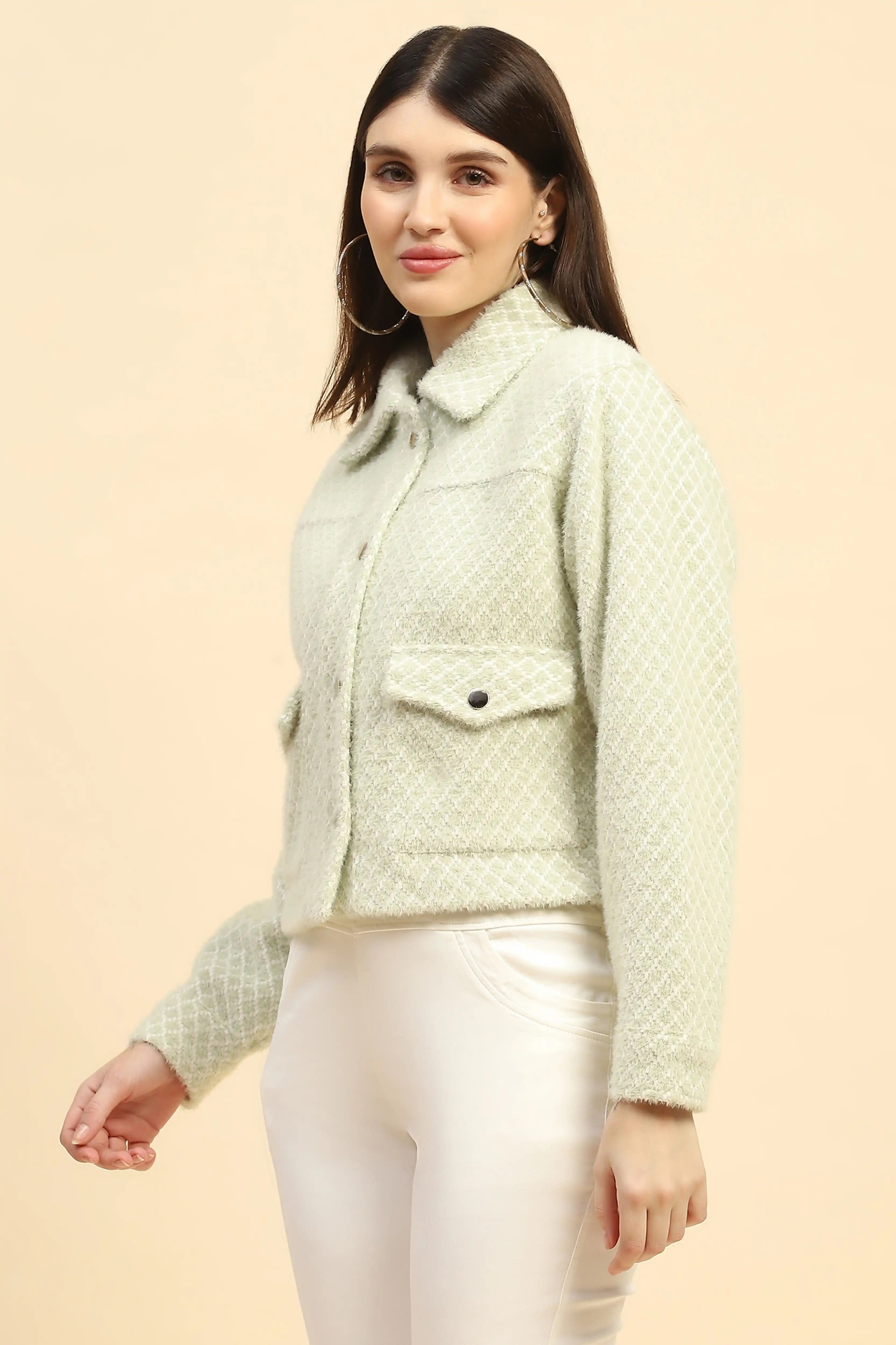 Green Checkerd Jacket