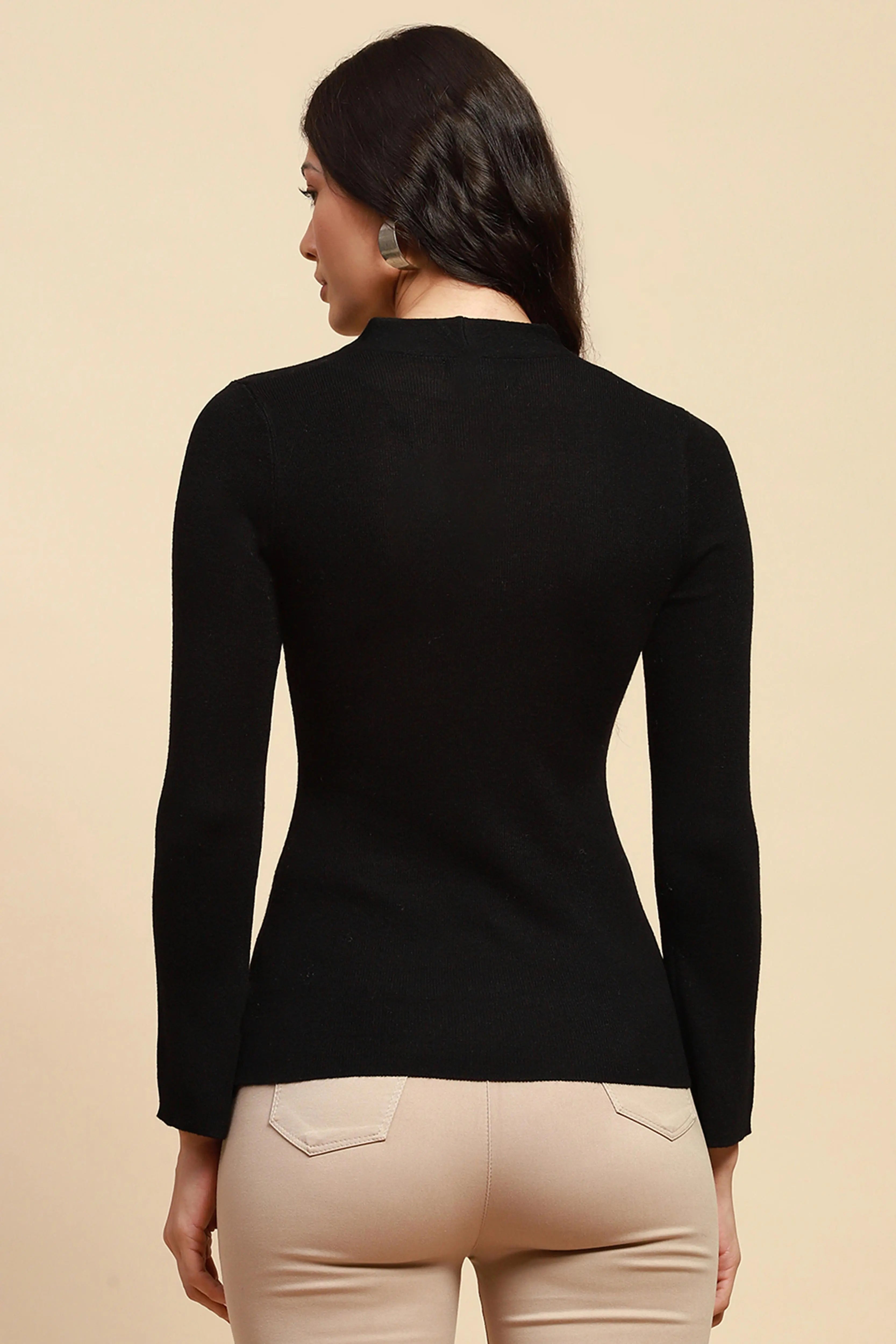 Black Top For Winter - Global Republic