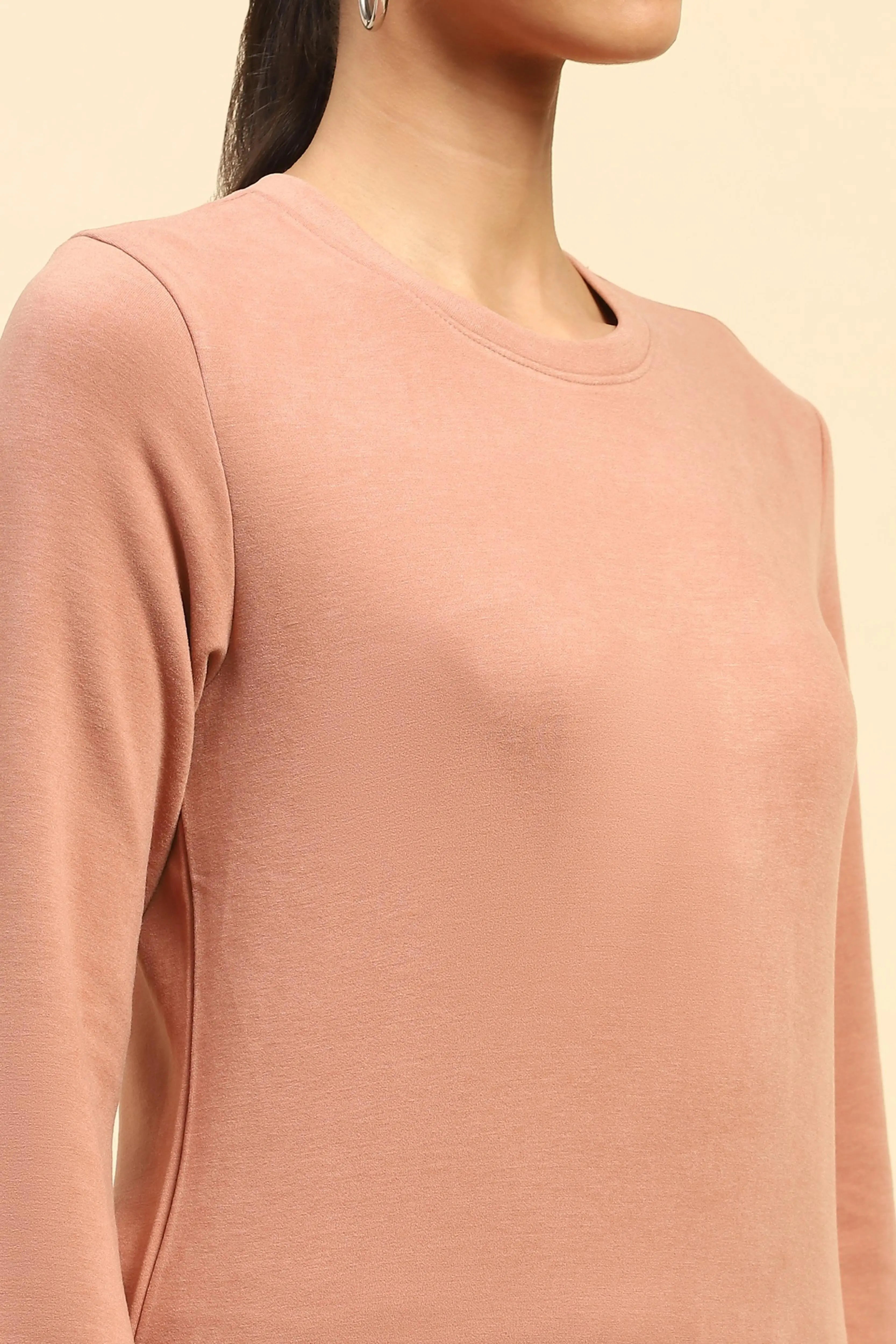 Rose Solid Ultra Soft Sweatshirt - Global Republic