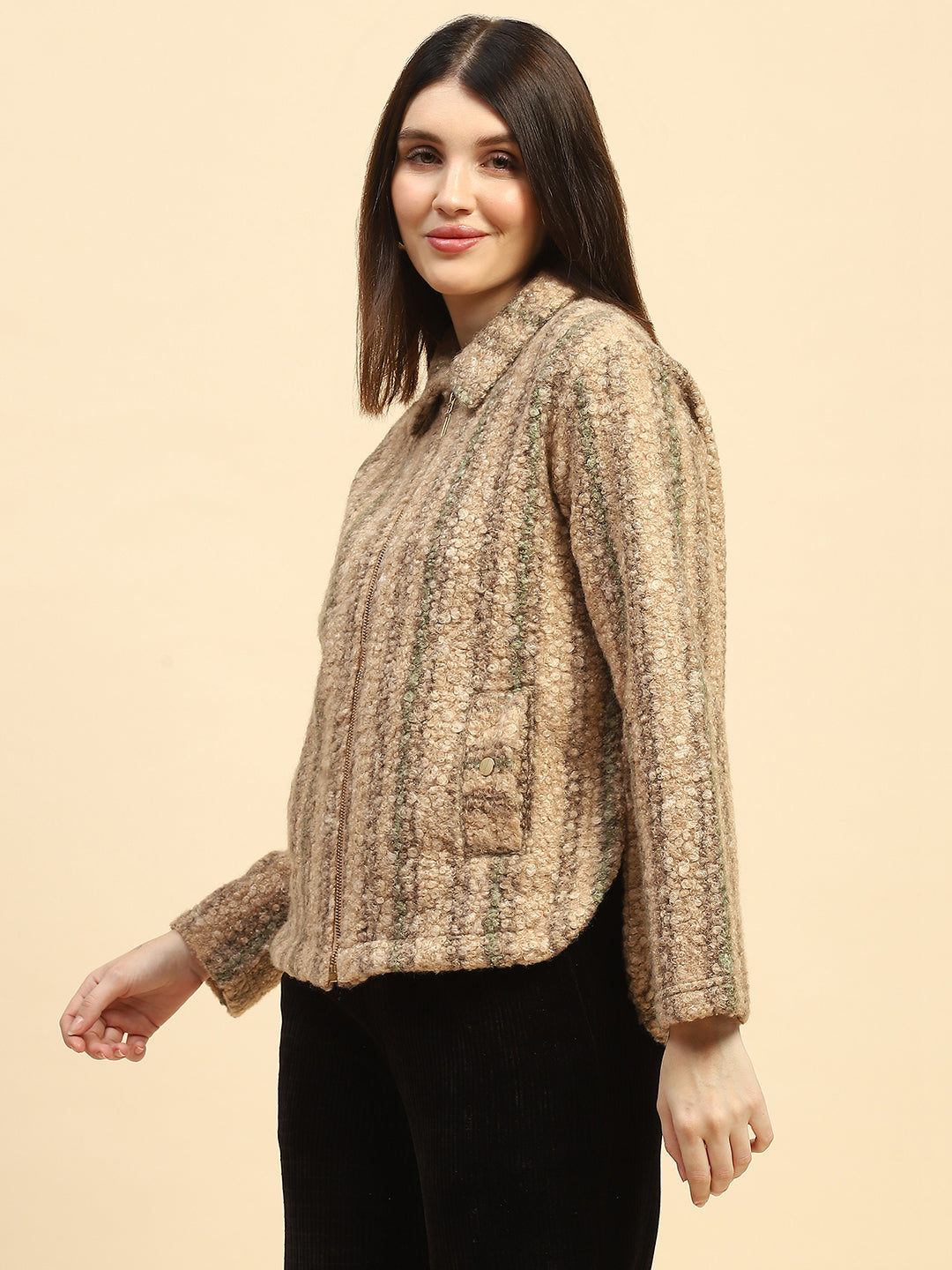 Fawn striped Sweatshirt - Global Republic