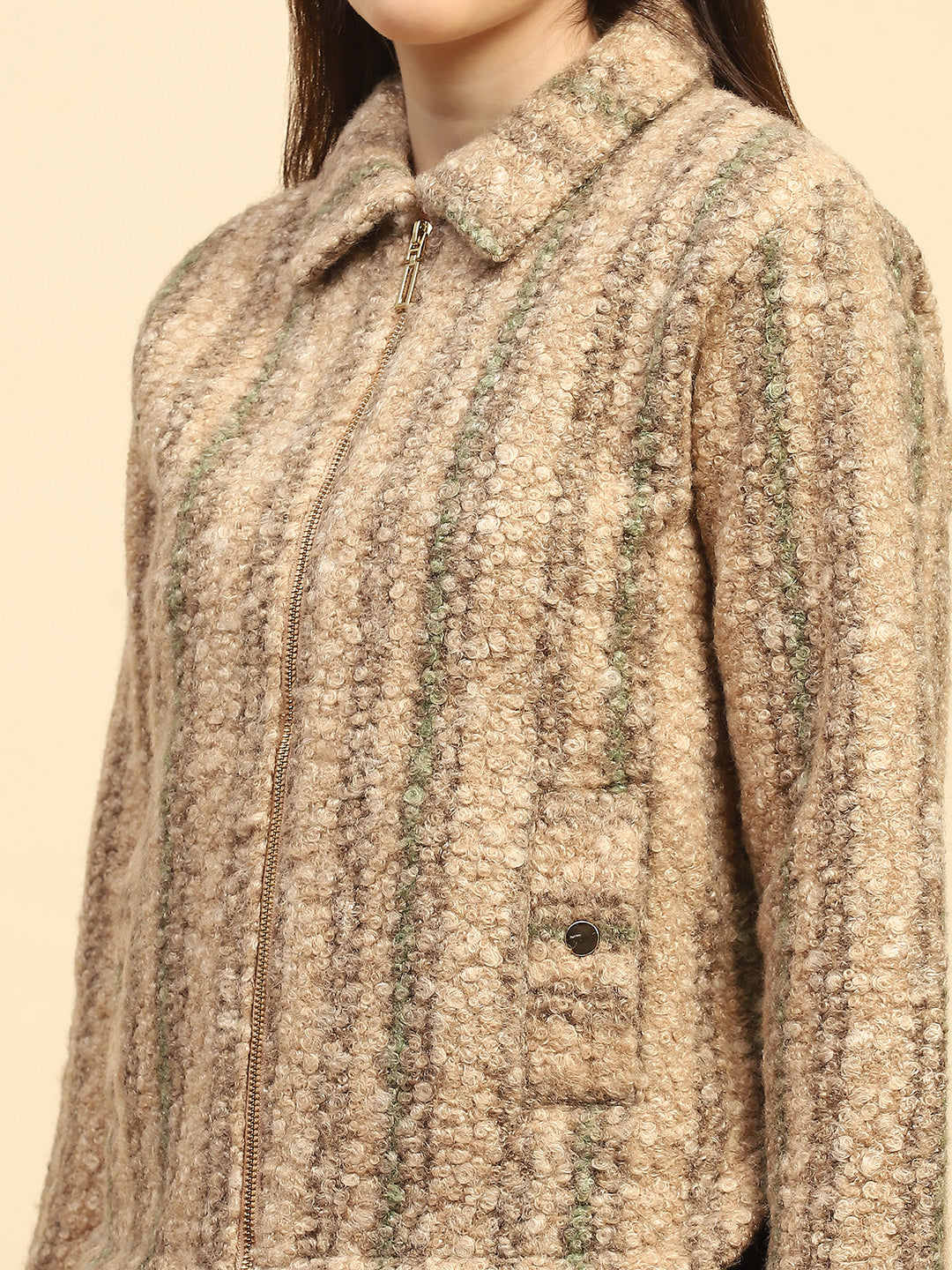 Fawn striped Sweatshirt - Global Republic