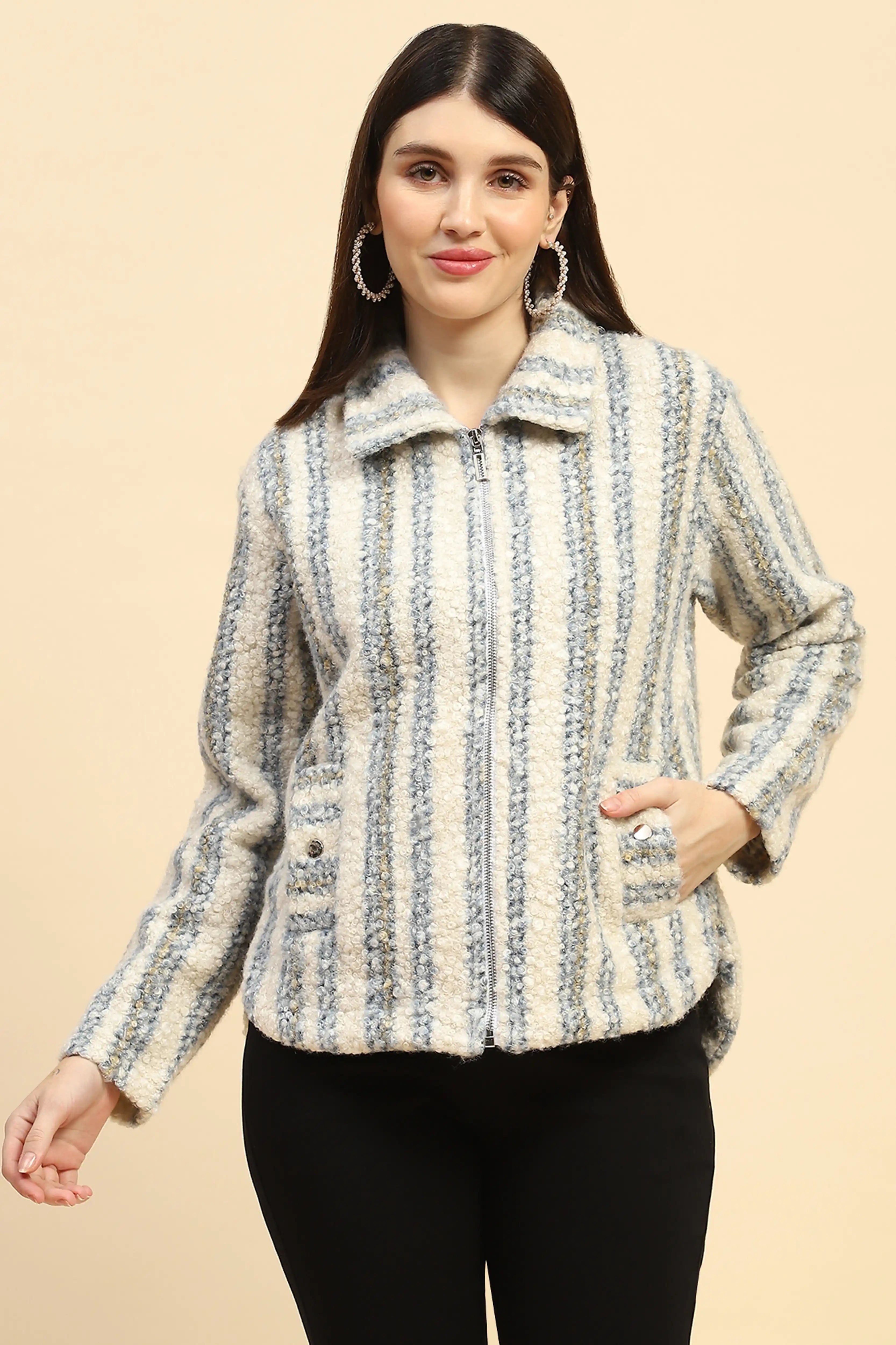 Snow striped Sweatshirt