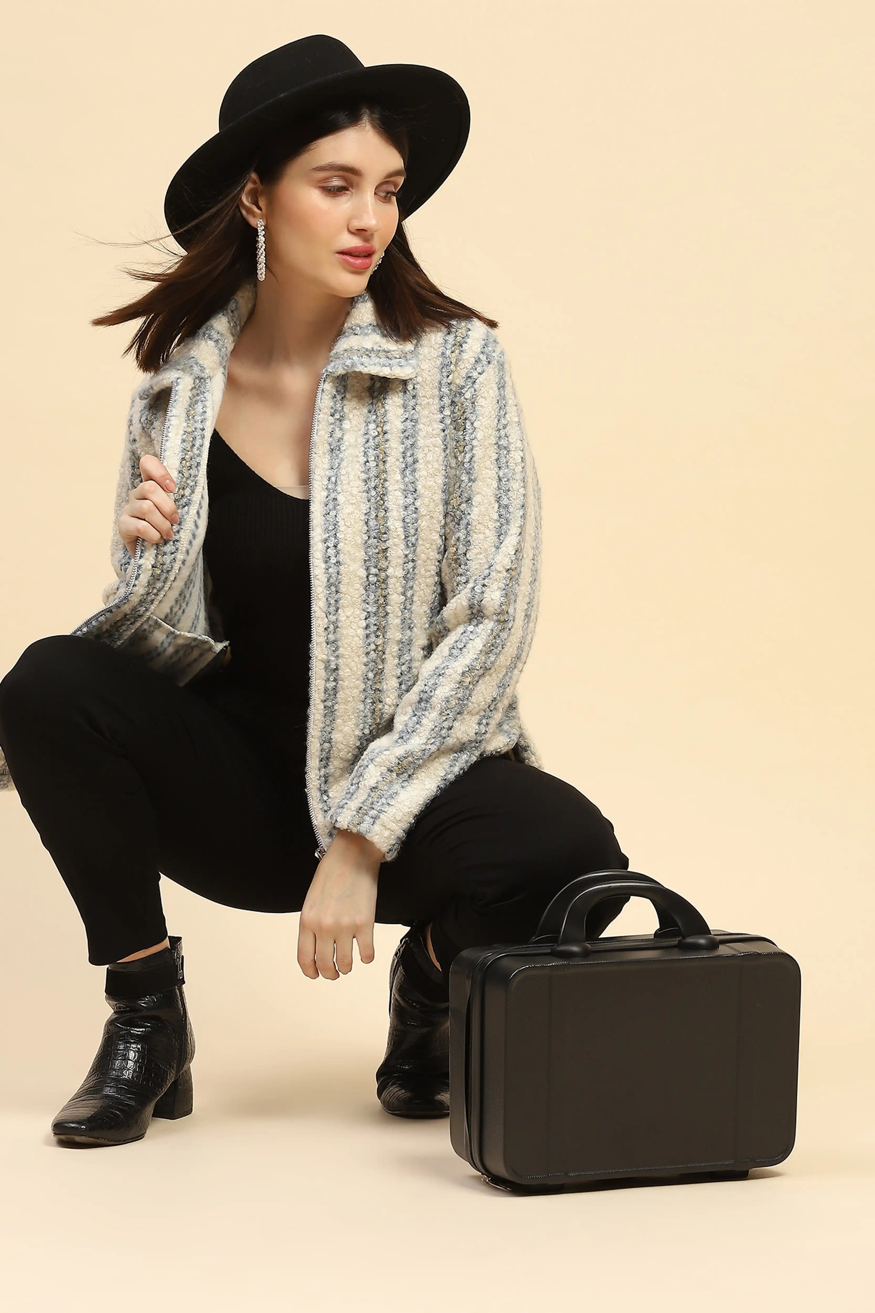 Snow striped Sweatshirt