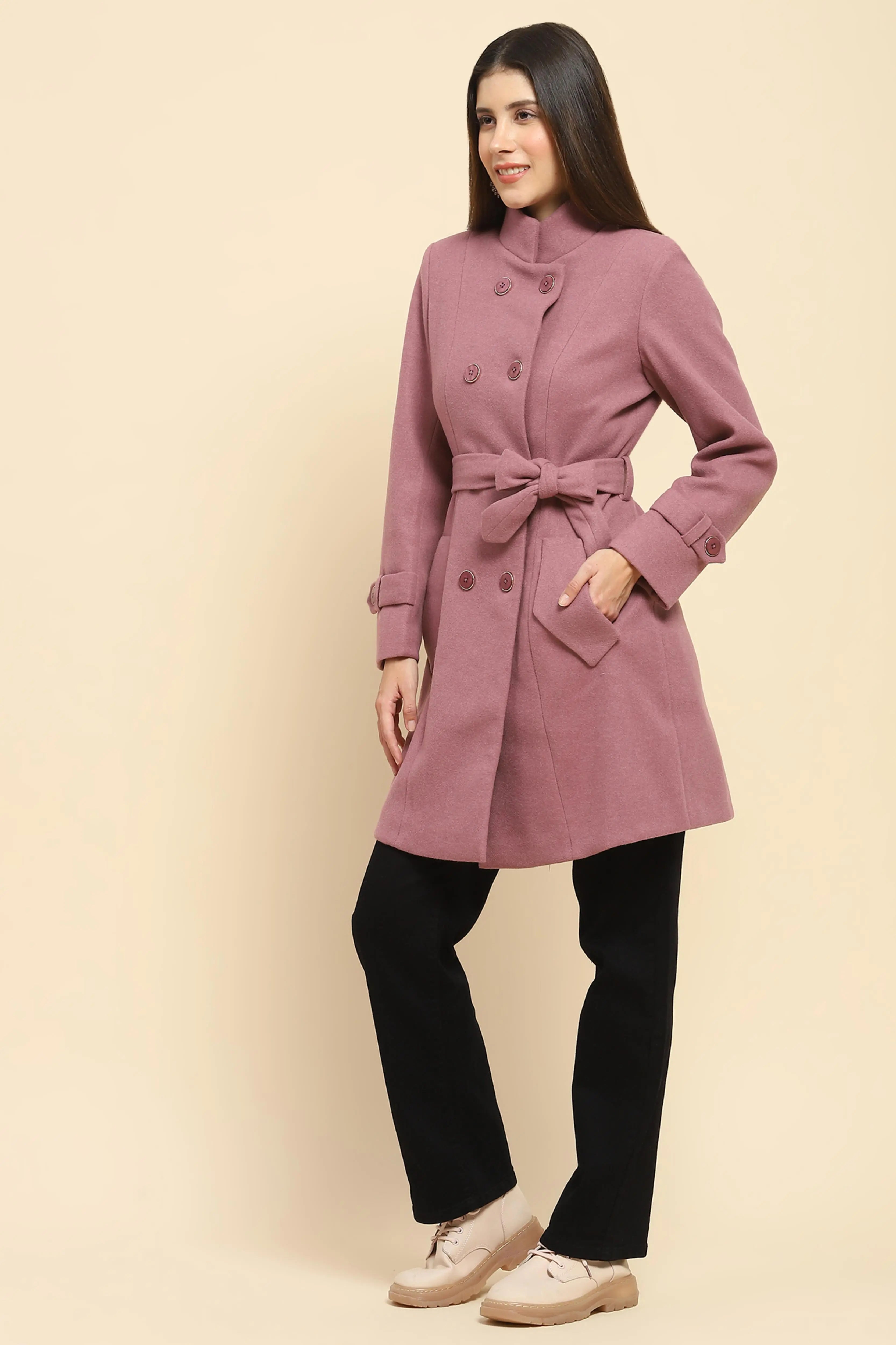 Falsa  Winter Long Coat - Global Republic