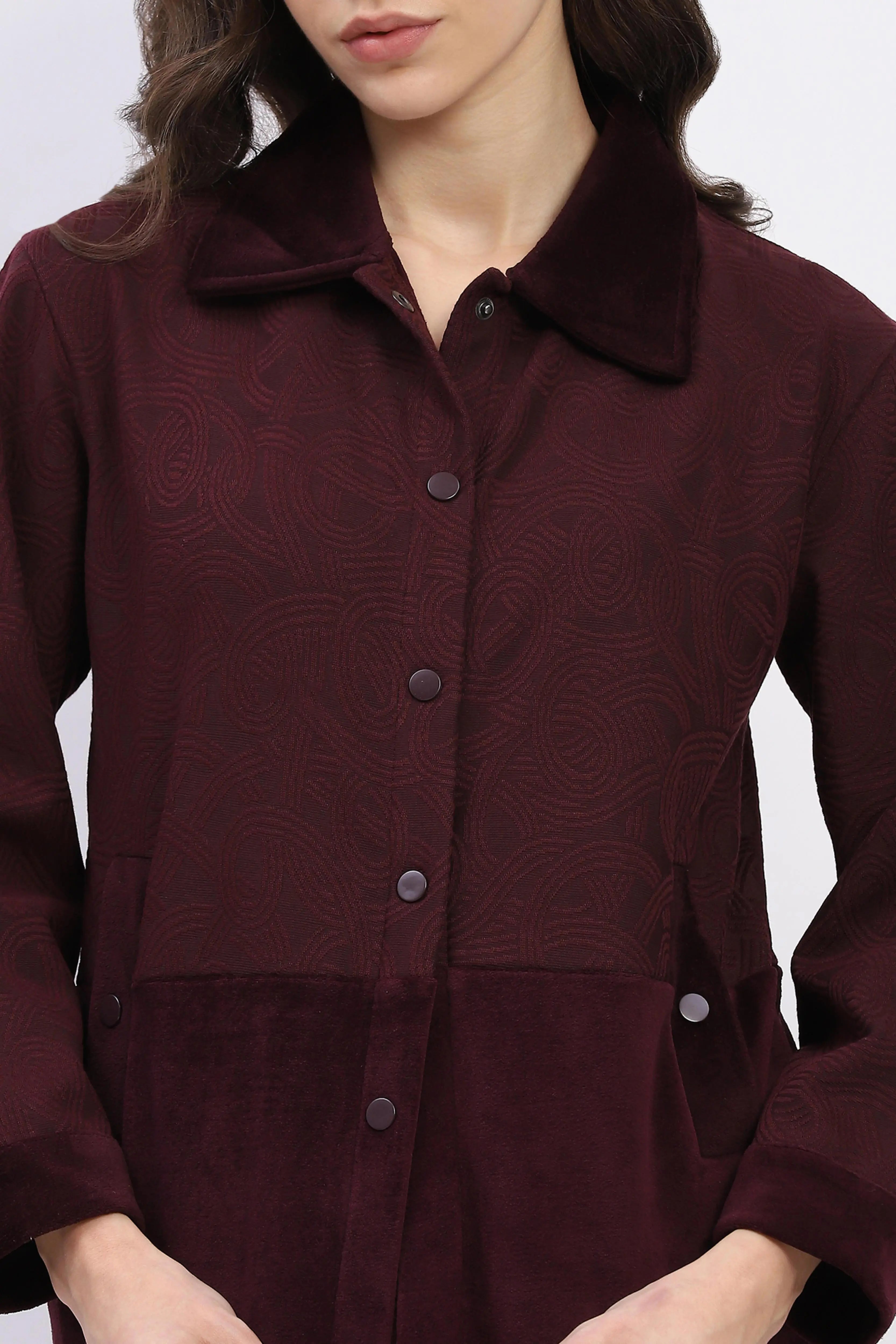 Shacket-Style Winter Night Suit - Global Republic