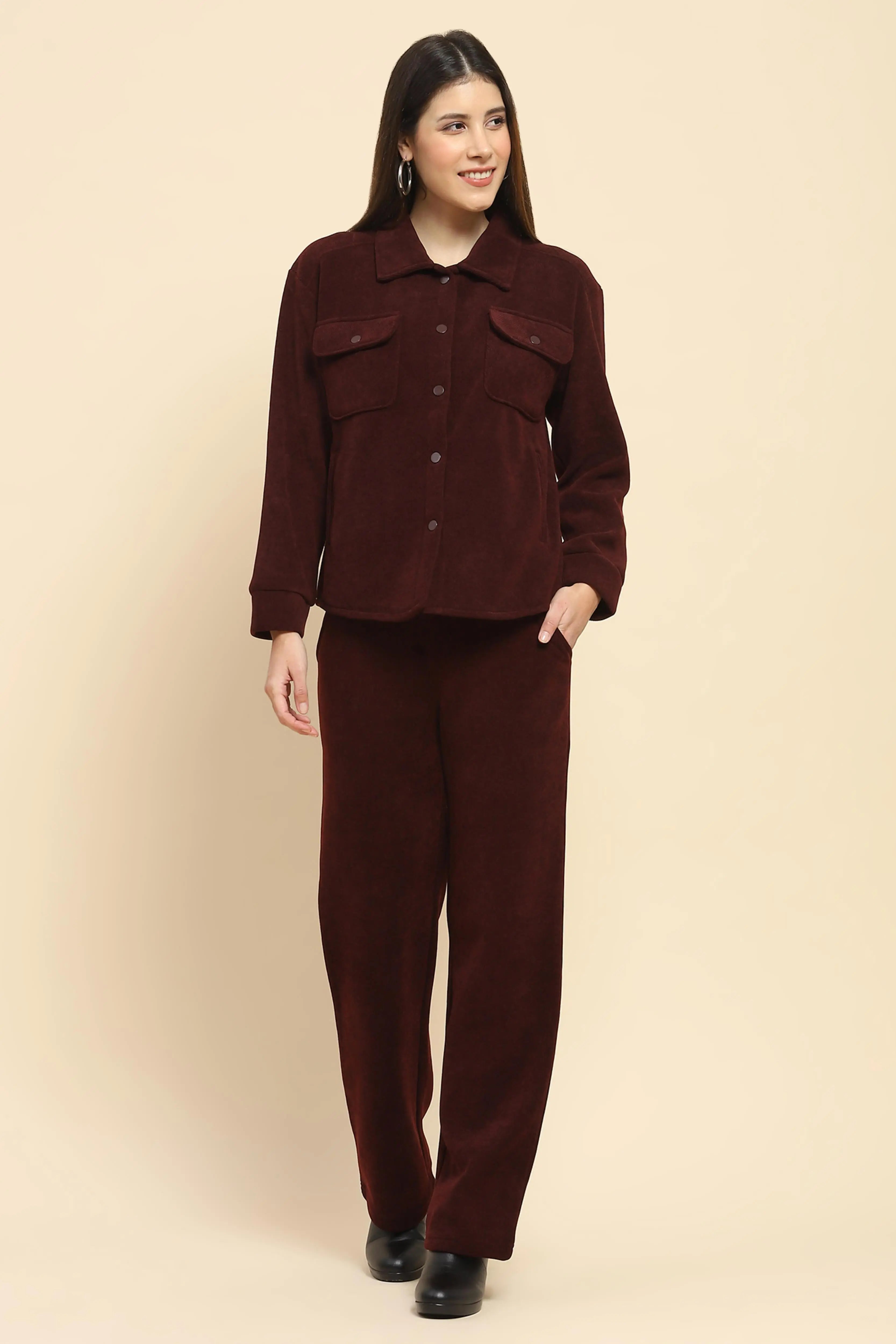Wine Co-Ord Set - Global Republic