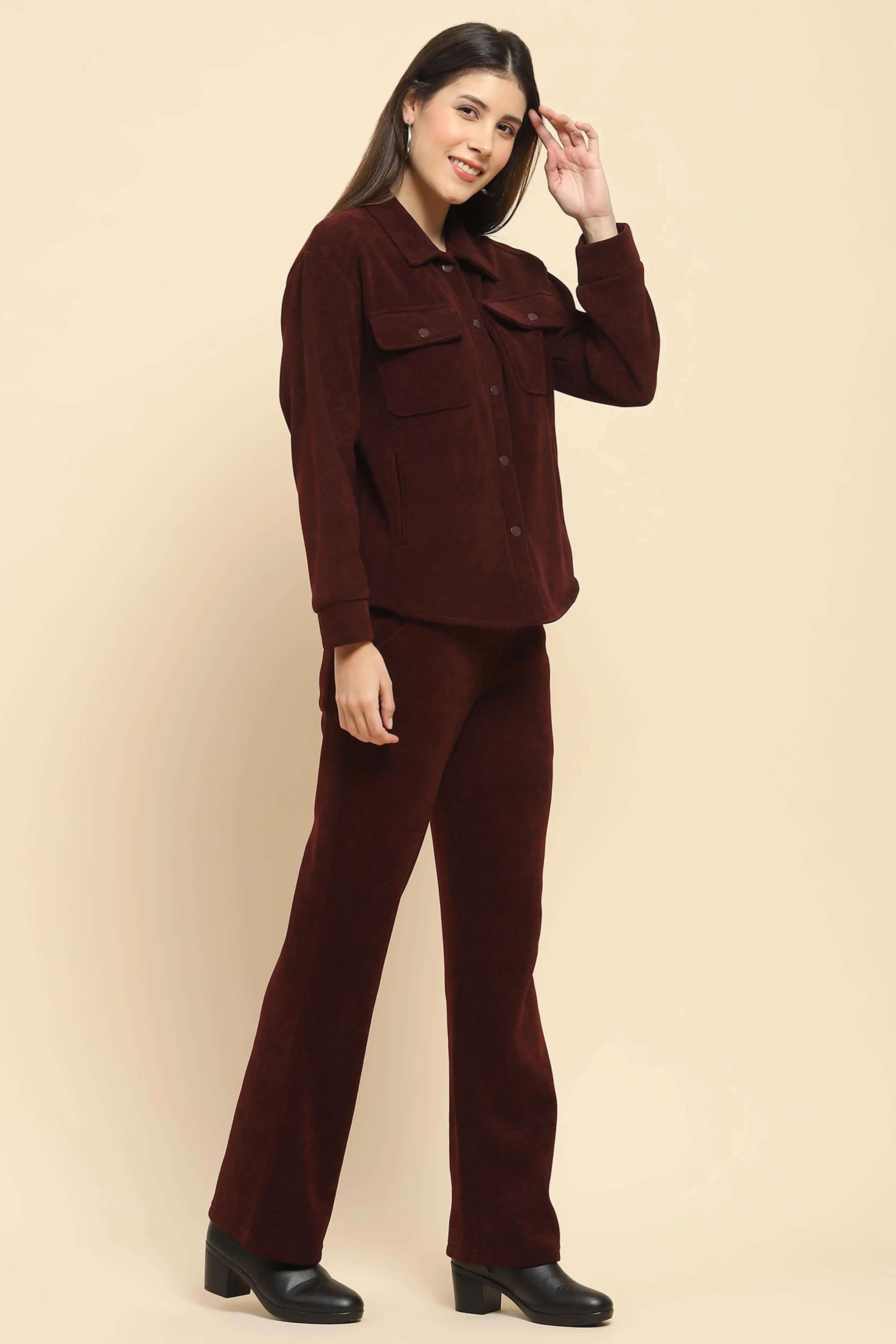 Wine Co-Ord Set - Global Republic