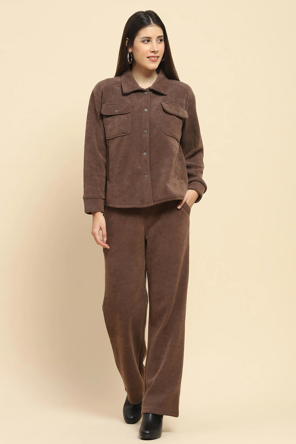 Brown Coord Set