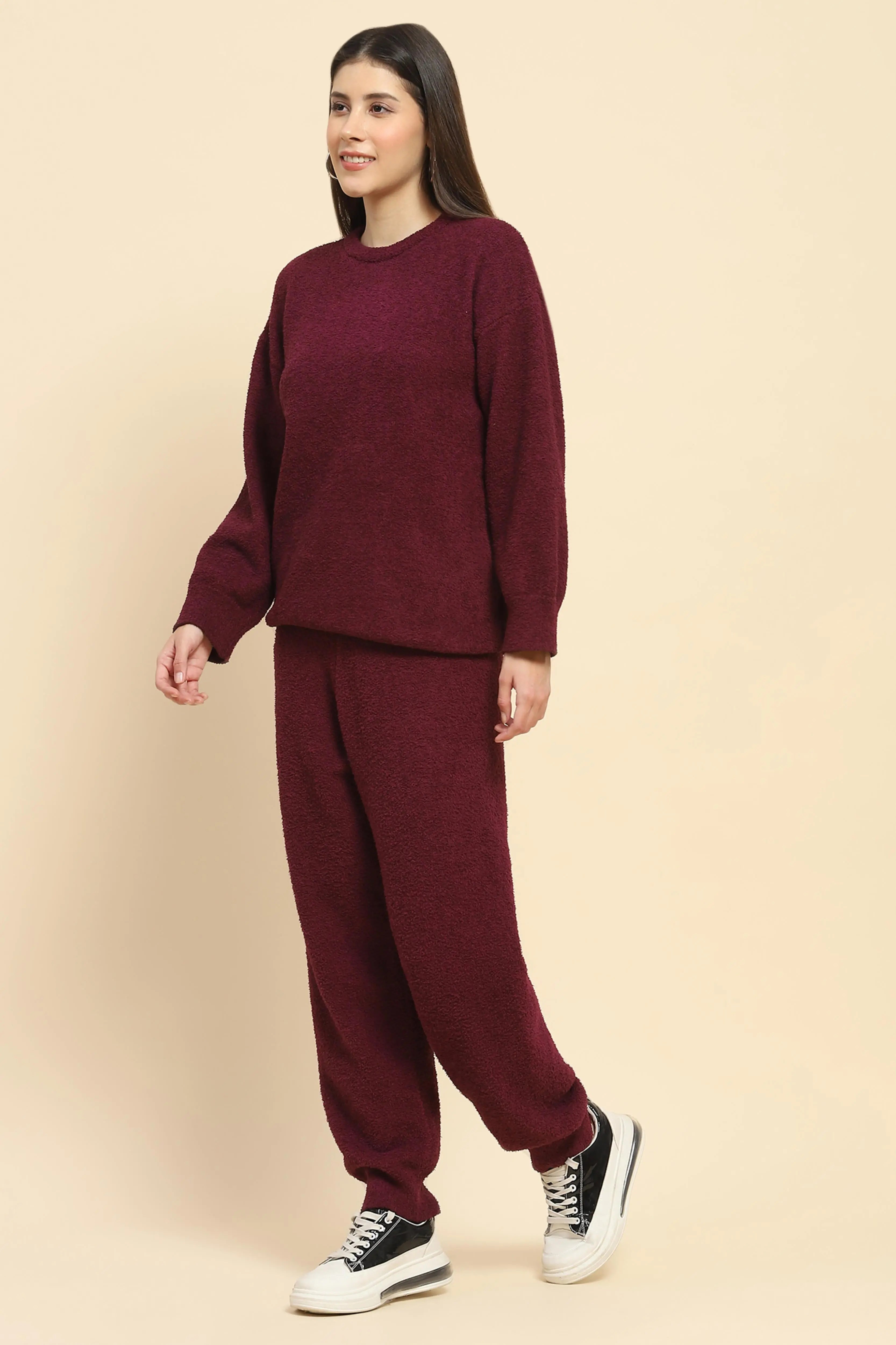Mauve  Winter Loungewear - Global Republic