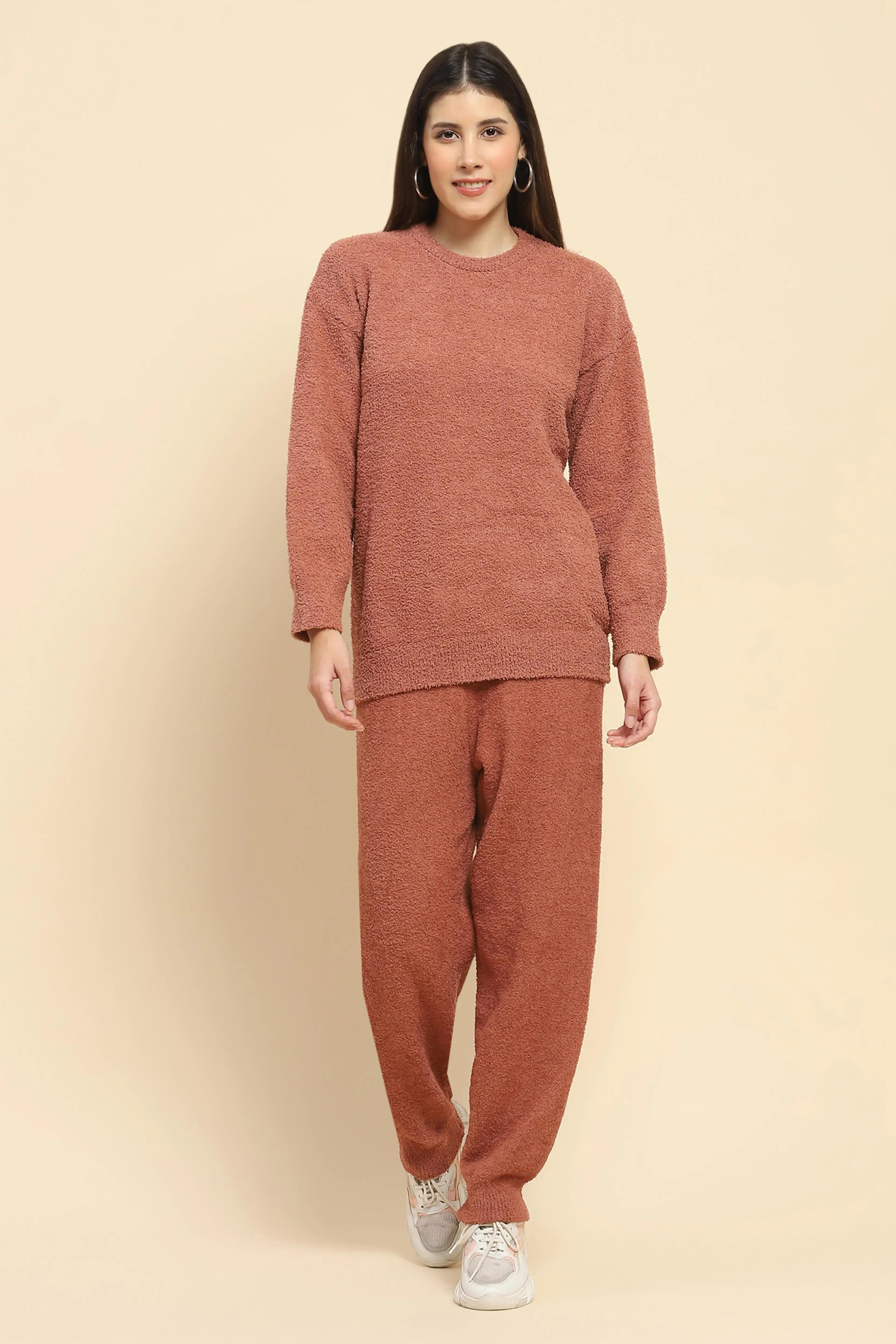 Brown  Winter Loungewear - Global Republic