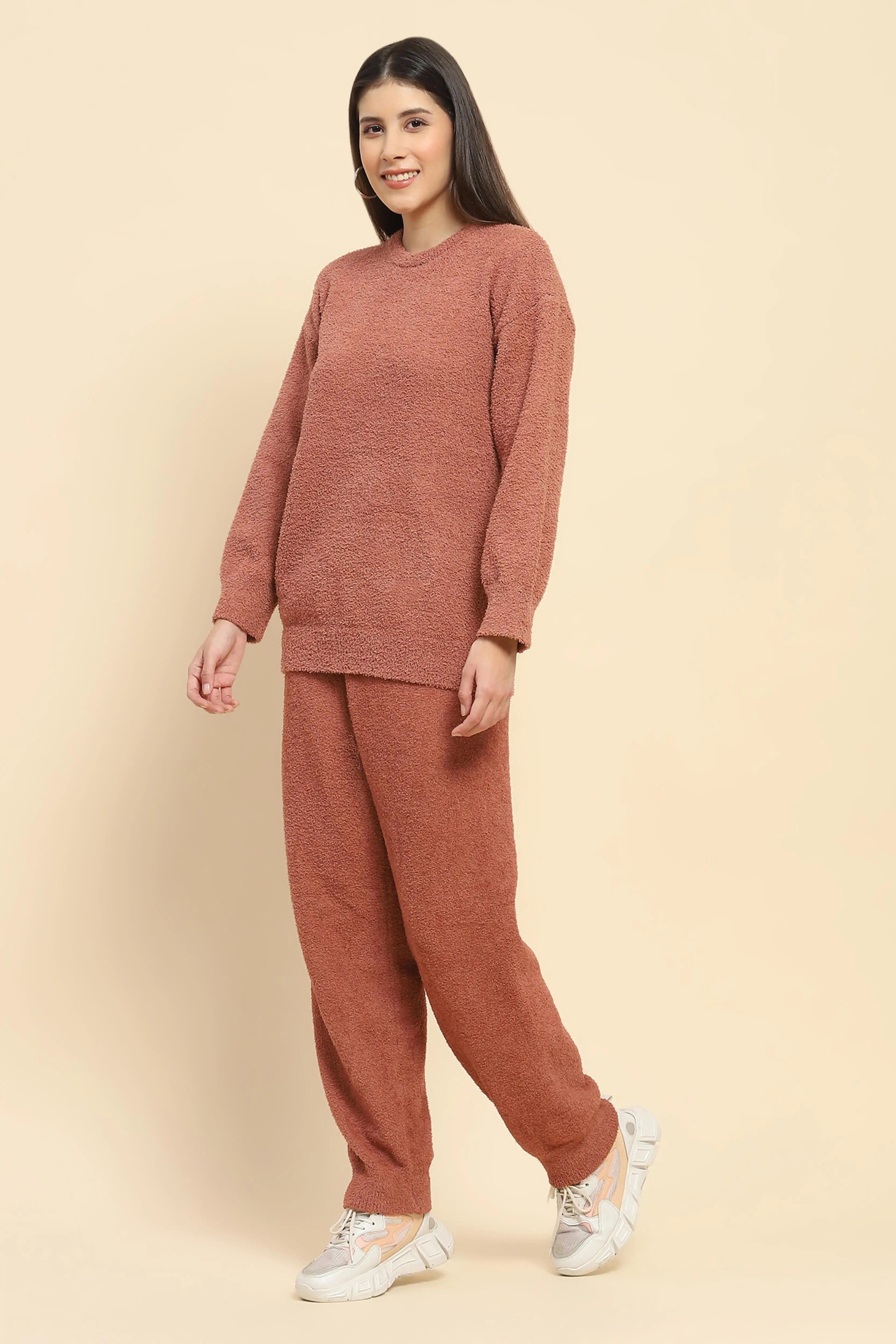 Brown  Winter Loungewear - Global Republic