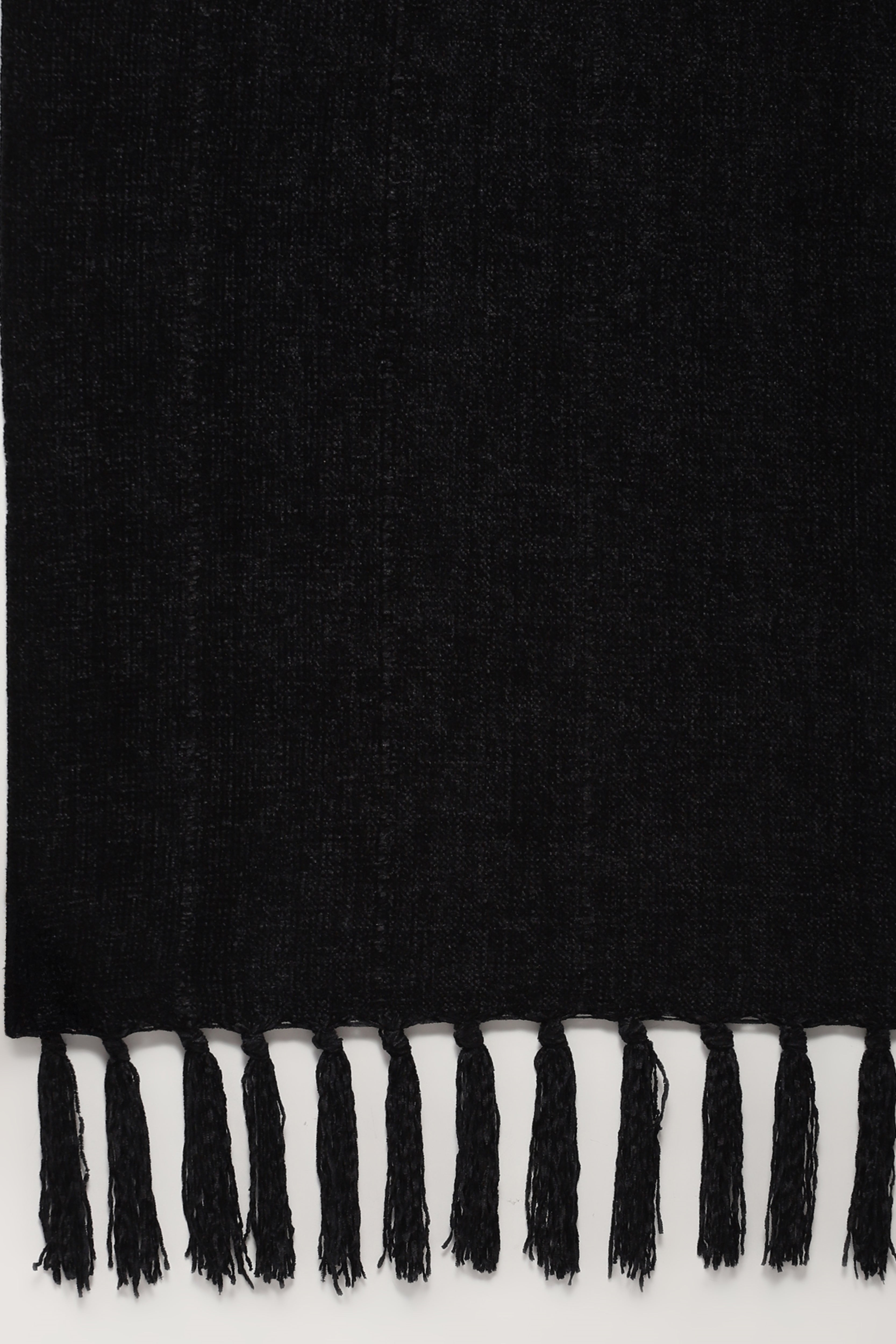 Black Luxury Winter Stole