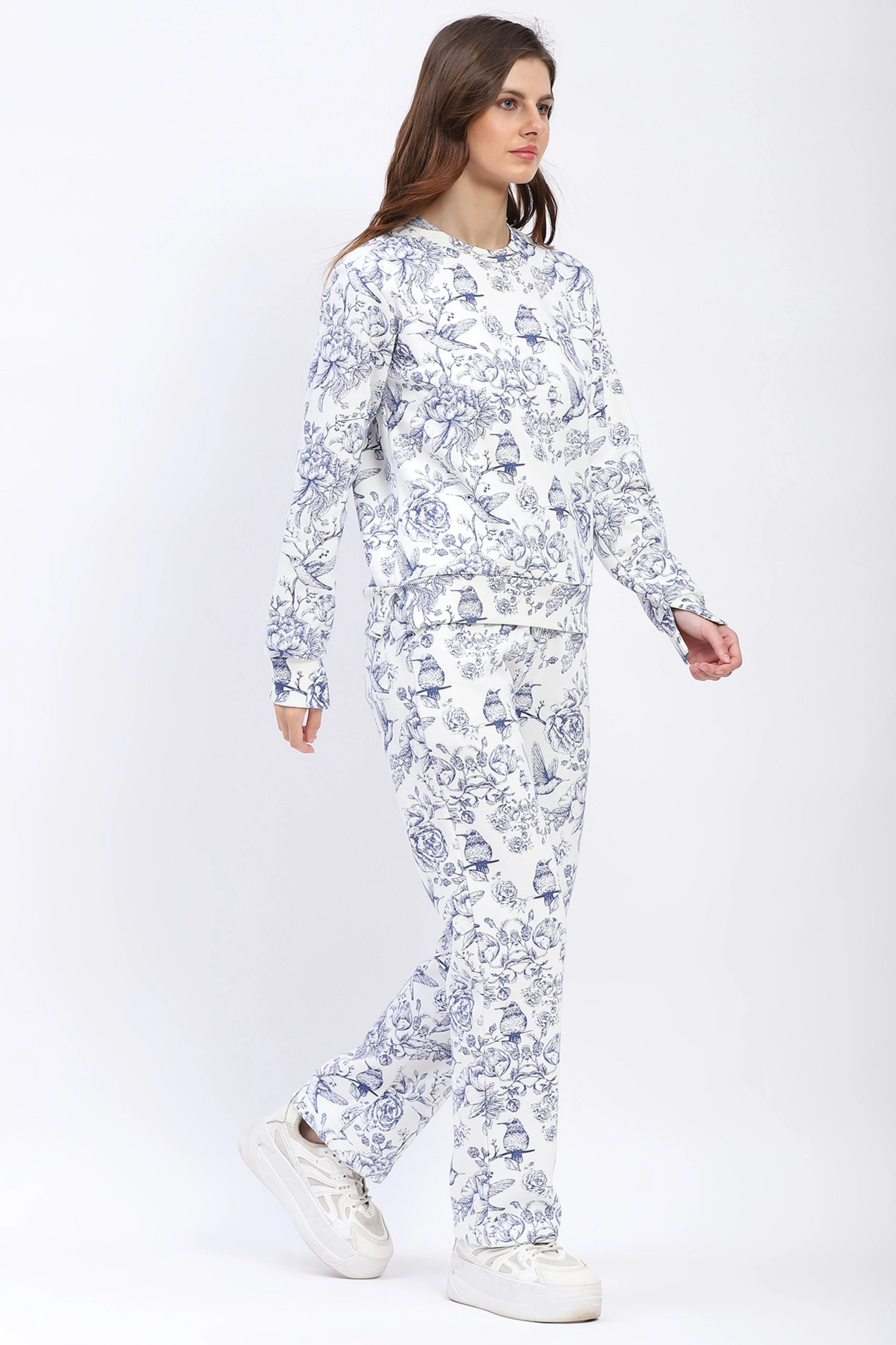 Cotton Fleece Loungewear Set