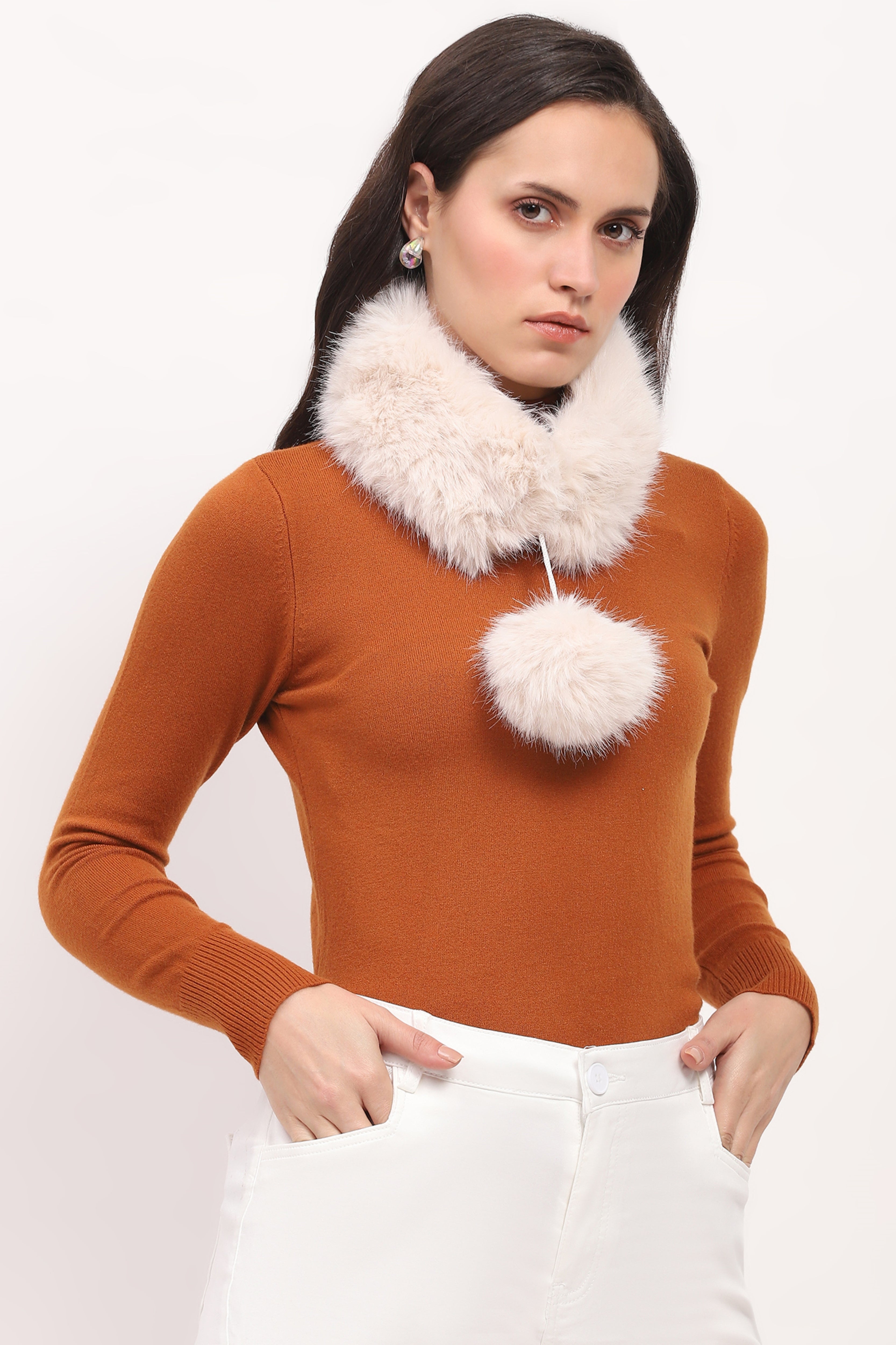 Faux Fur Stole