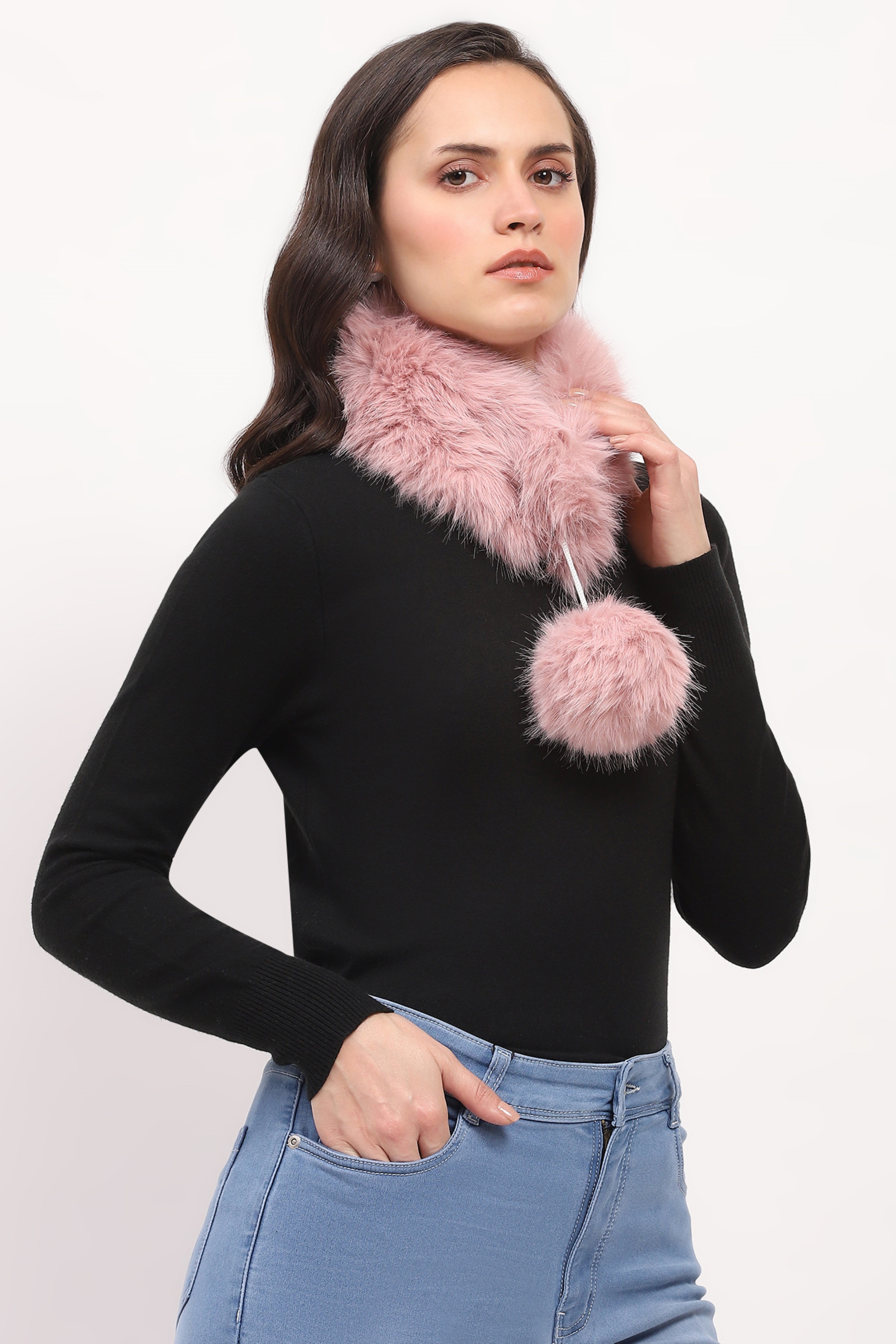 Faux Fur Stole