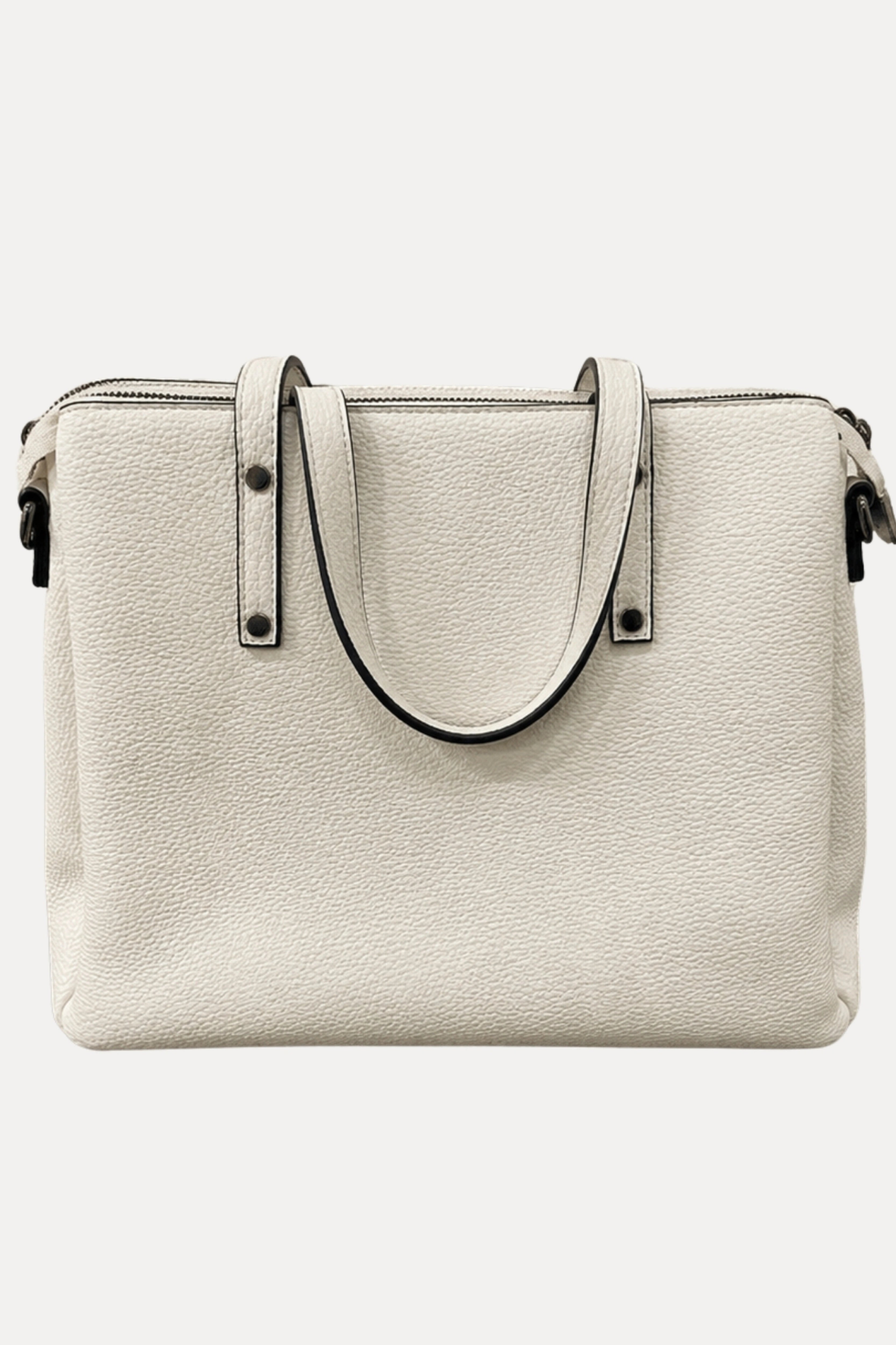 White PU Handbag