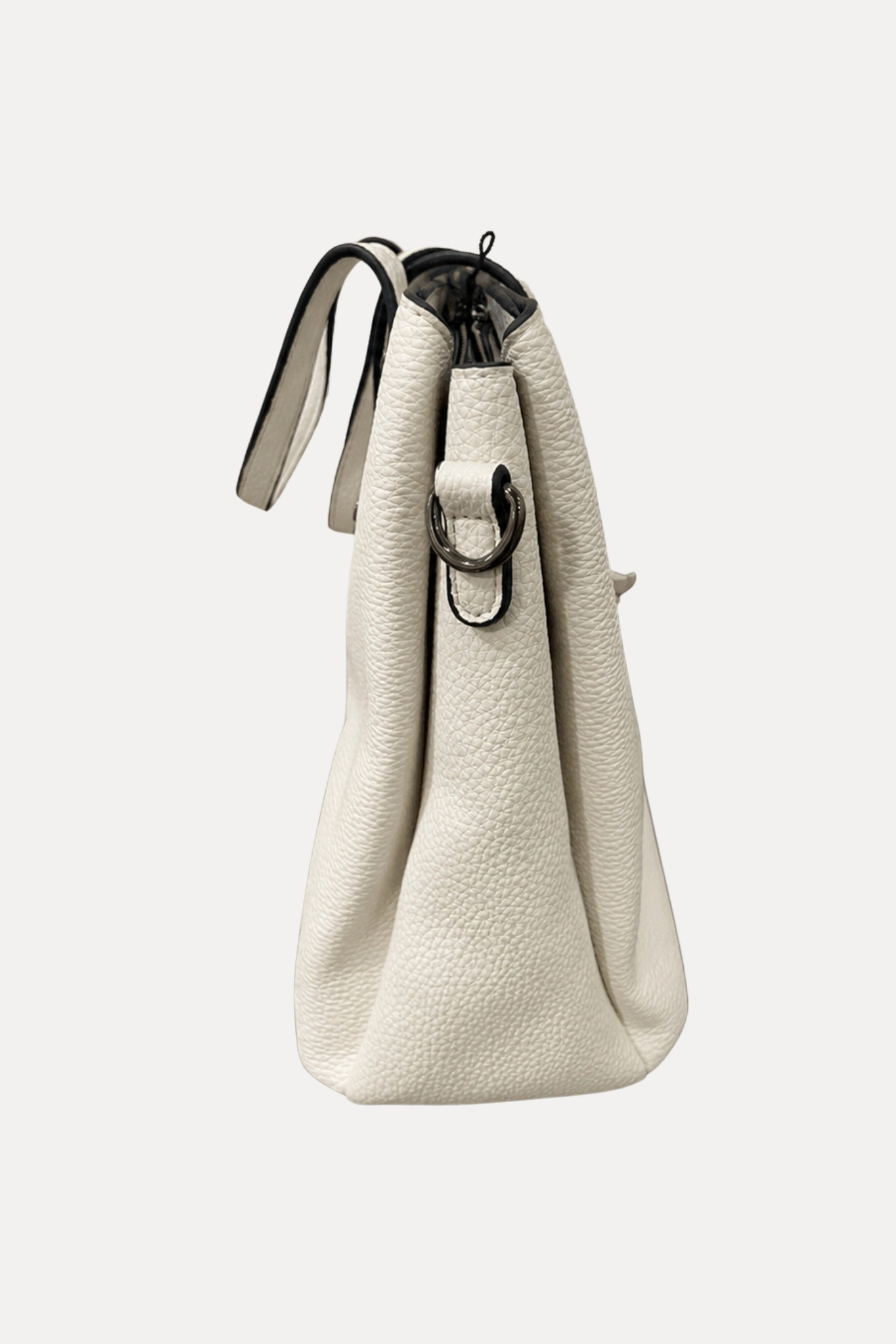 White PU Handbag