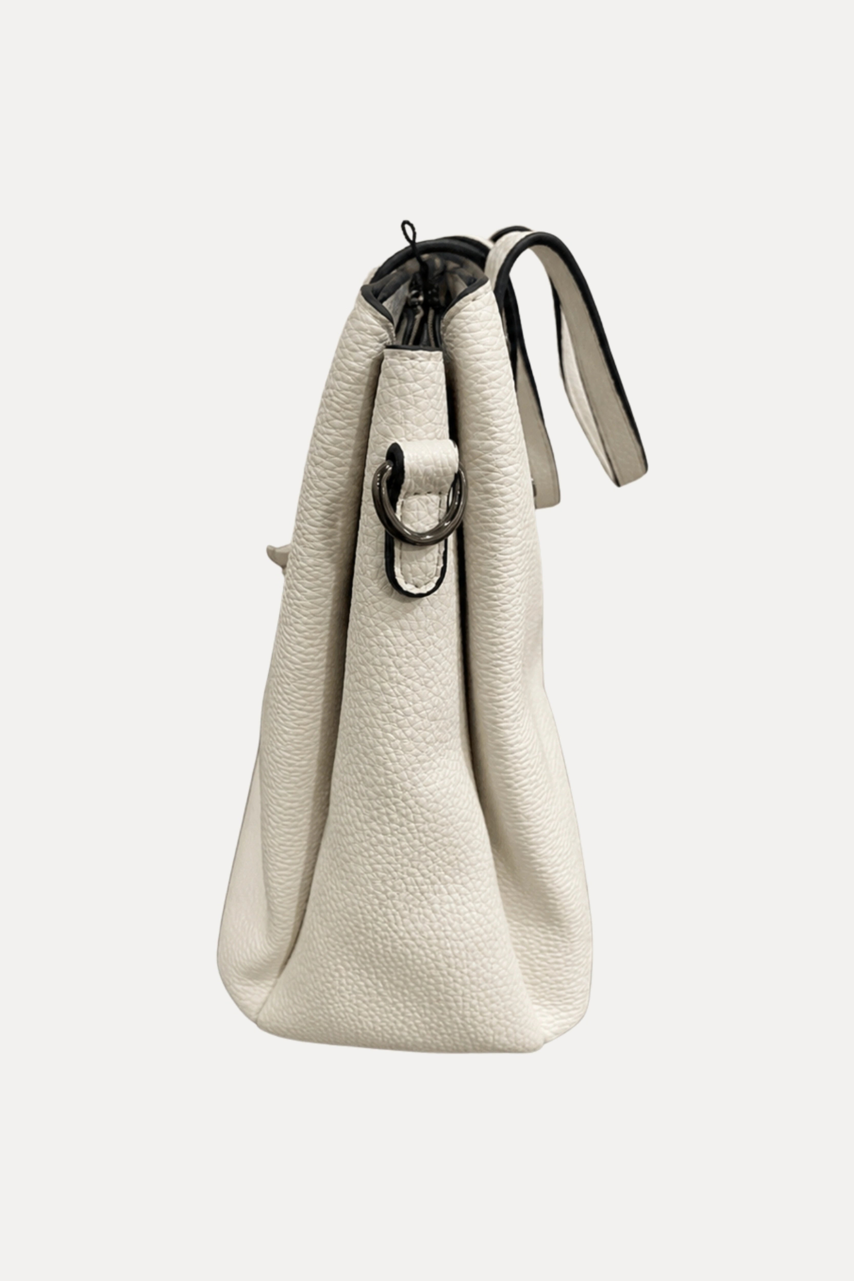 White PU Handbag