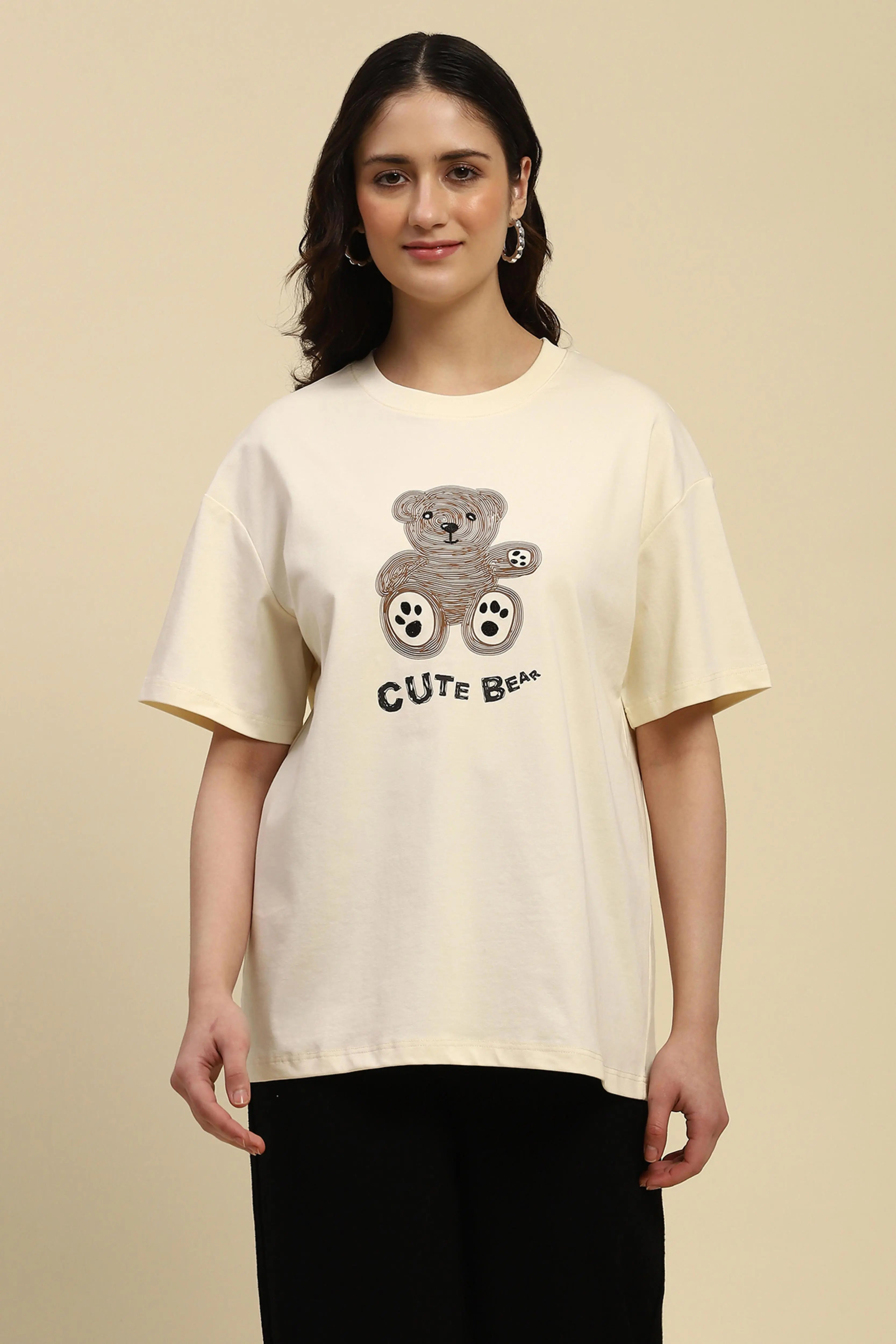 UV Protective Graphic Oversized Top - Global Republic