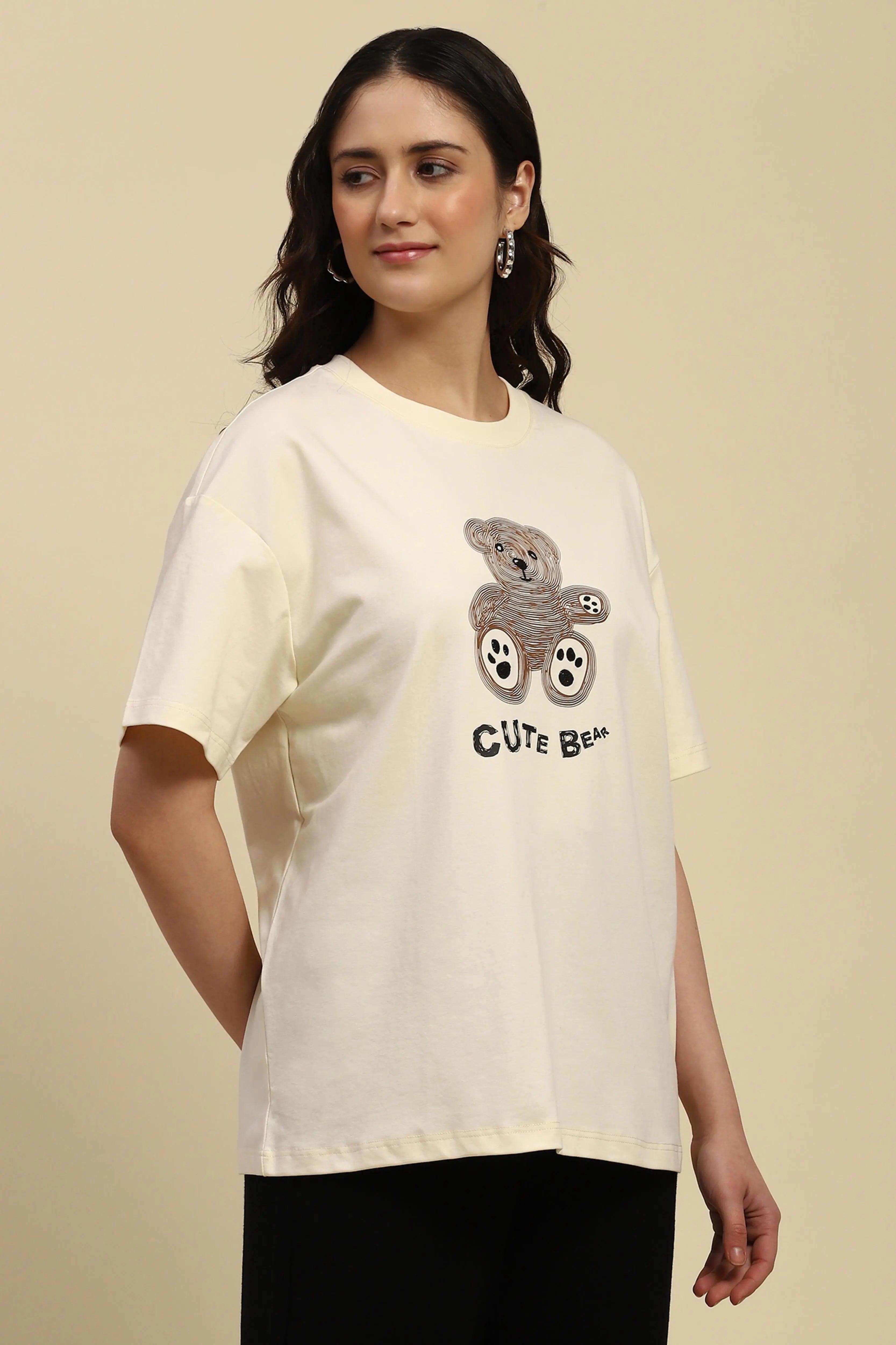 UV Protective Graphic Oversized Top - Global Republic