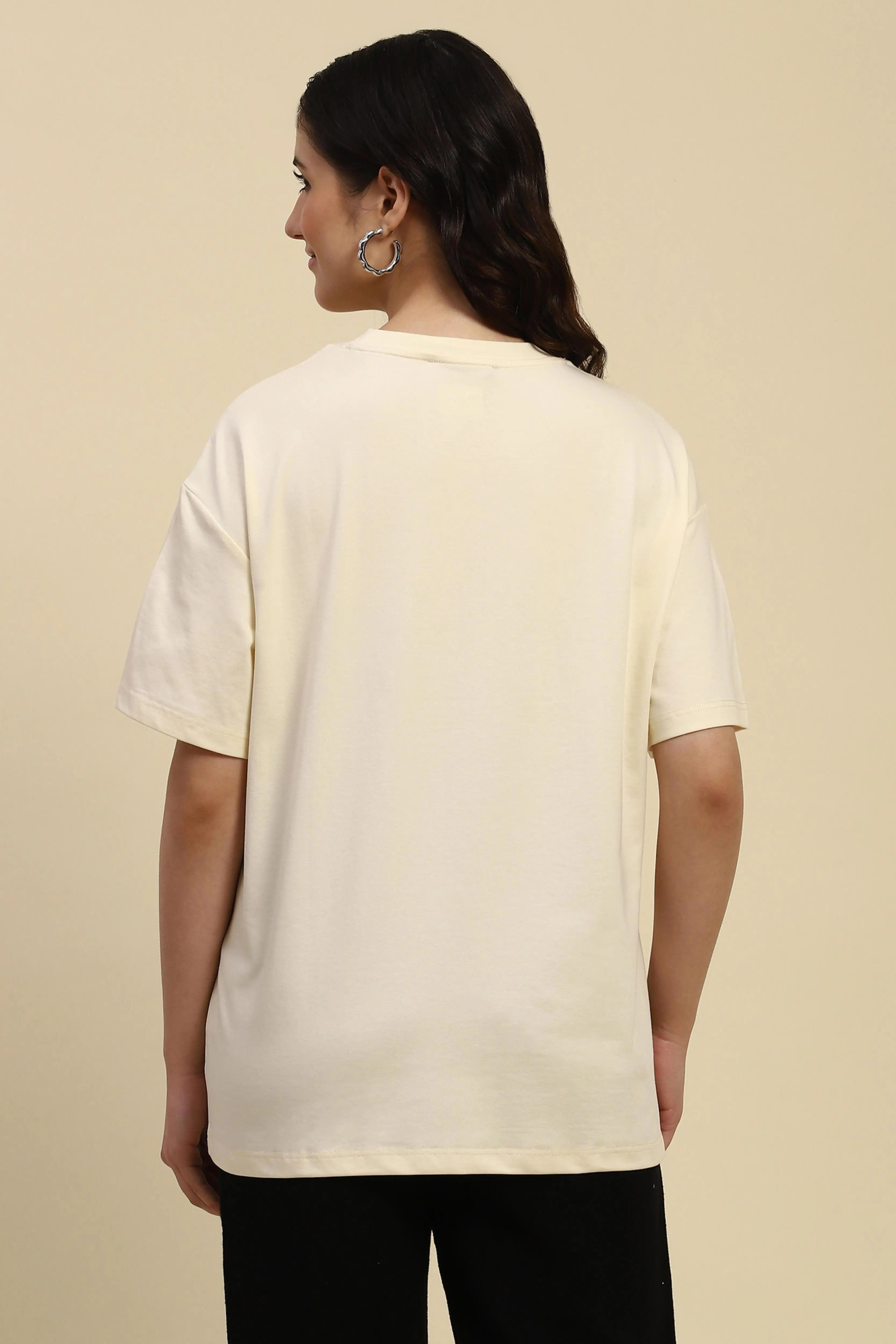 UV Protective Graphic Oversized Top - Global Republic