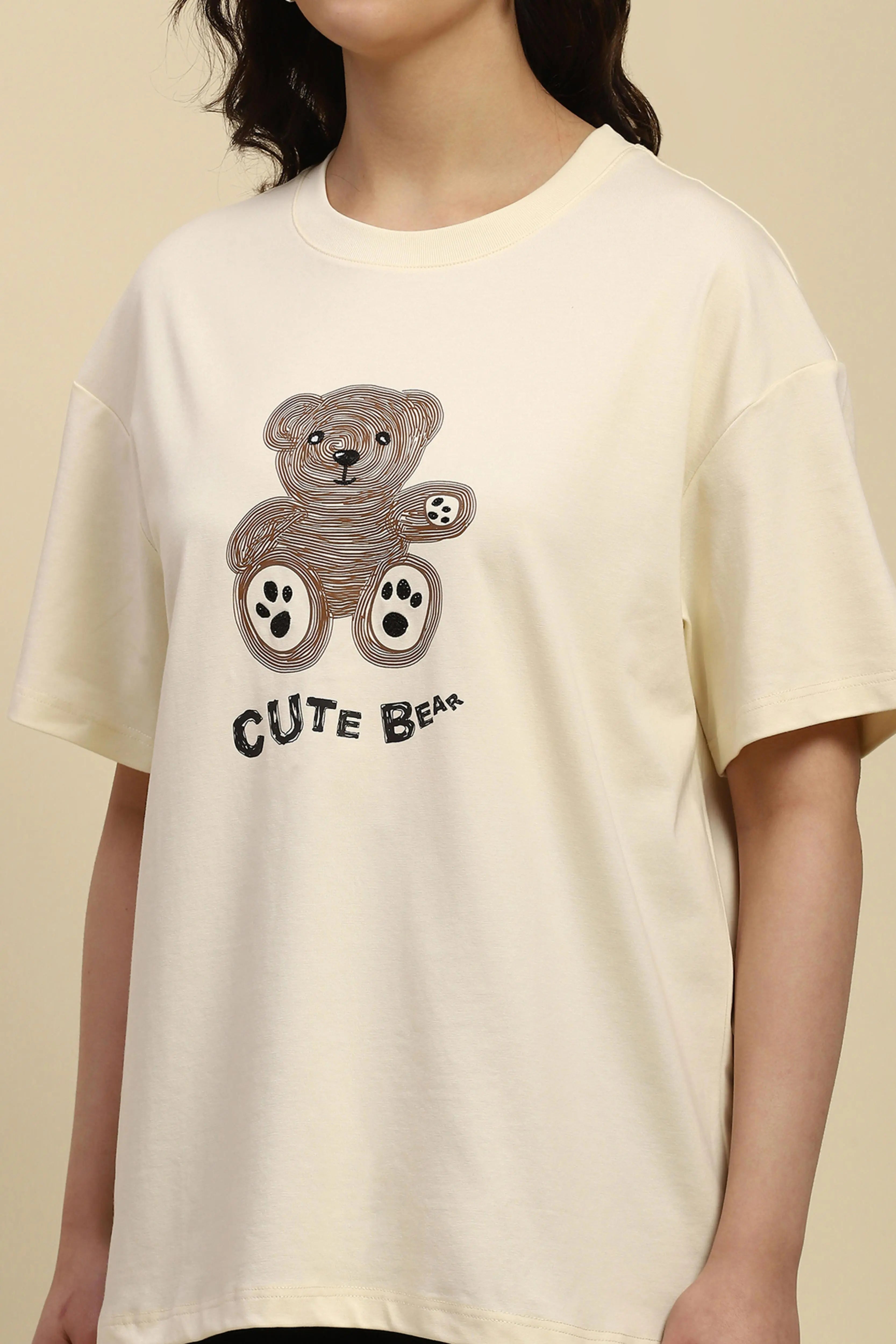 UV Protective Graphic Oversized Top - Global Republic