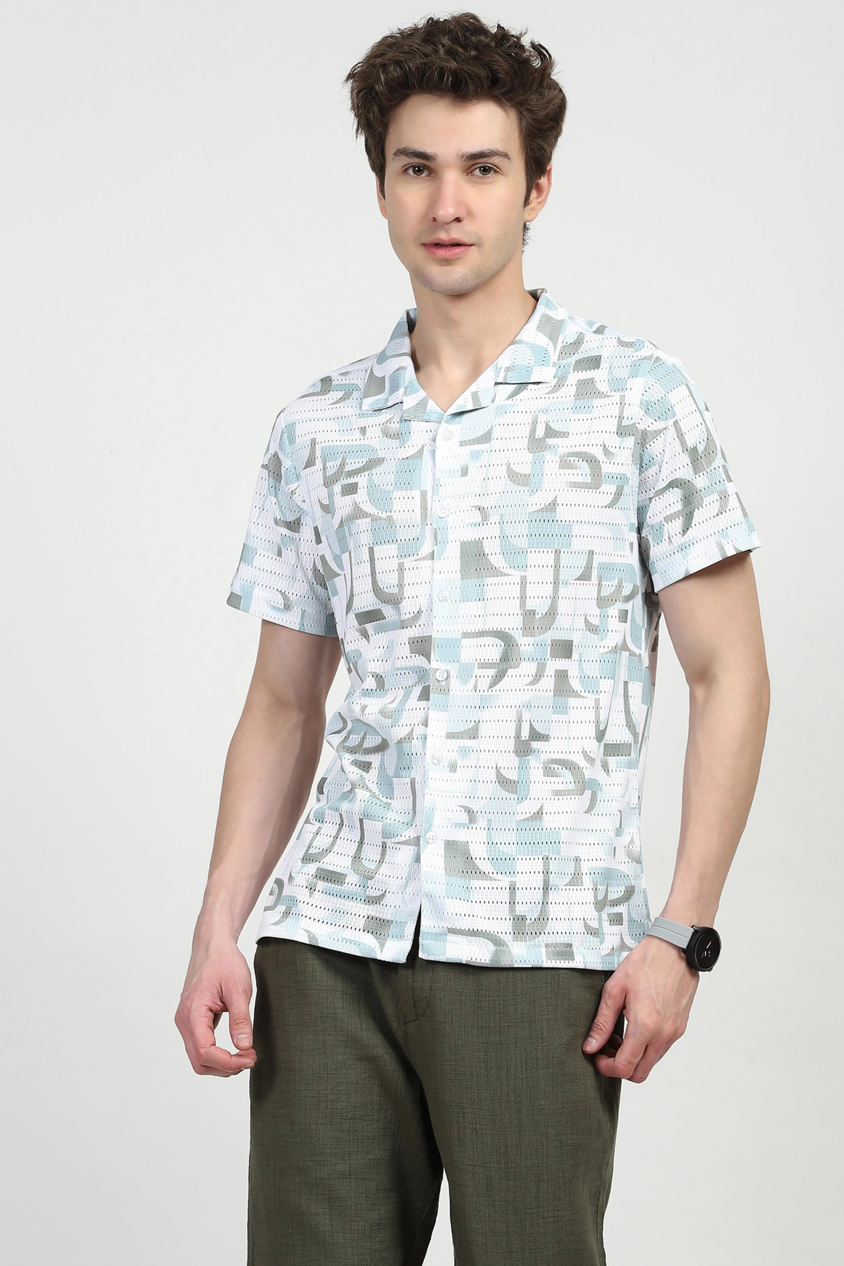 Abstract Print Shirt - Global Republic
