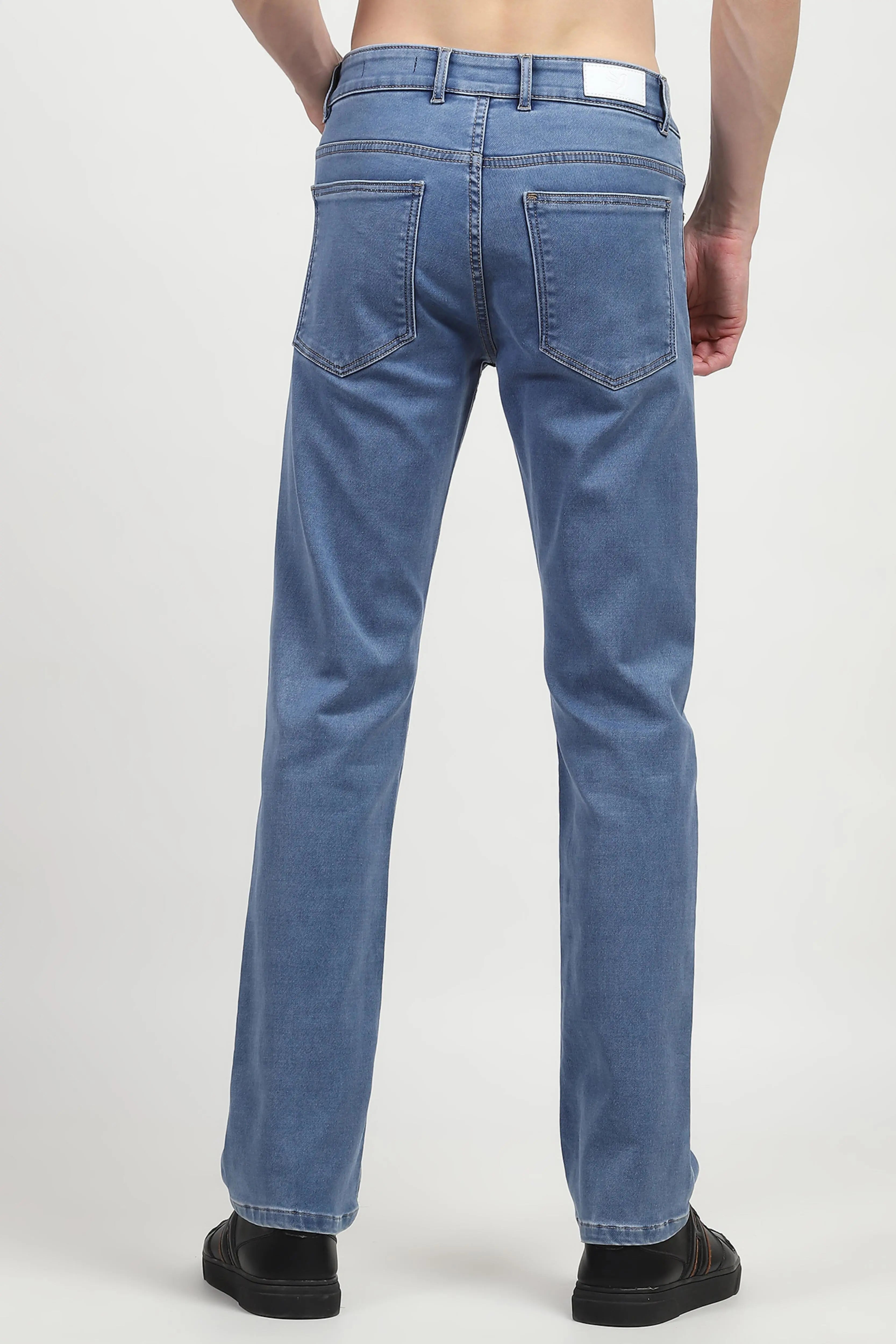 Blue Regular Fit Jeans - Global Republic