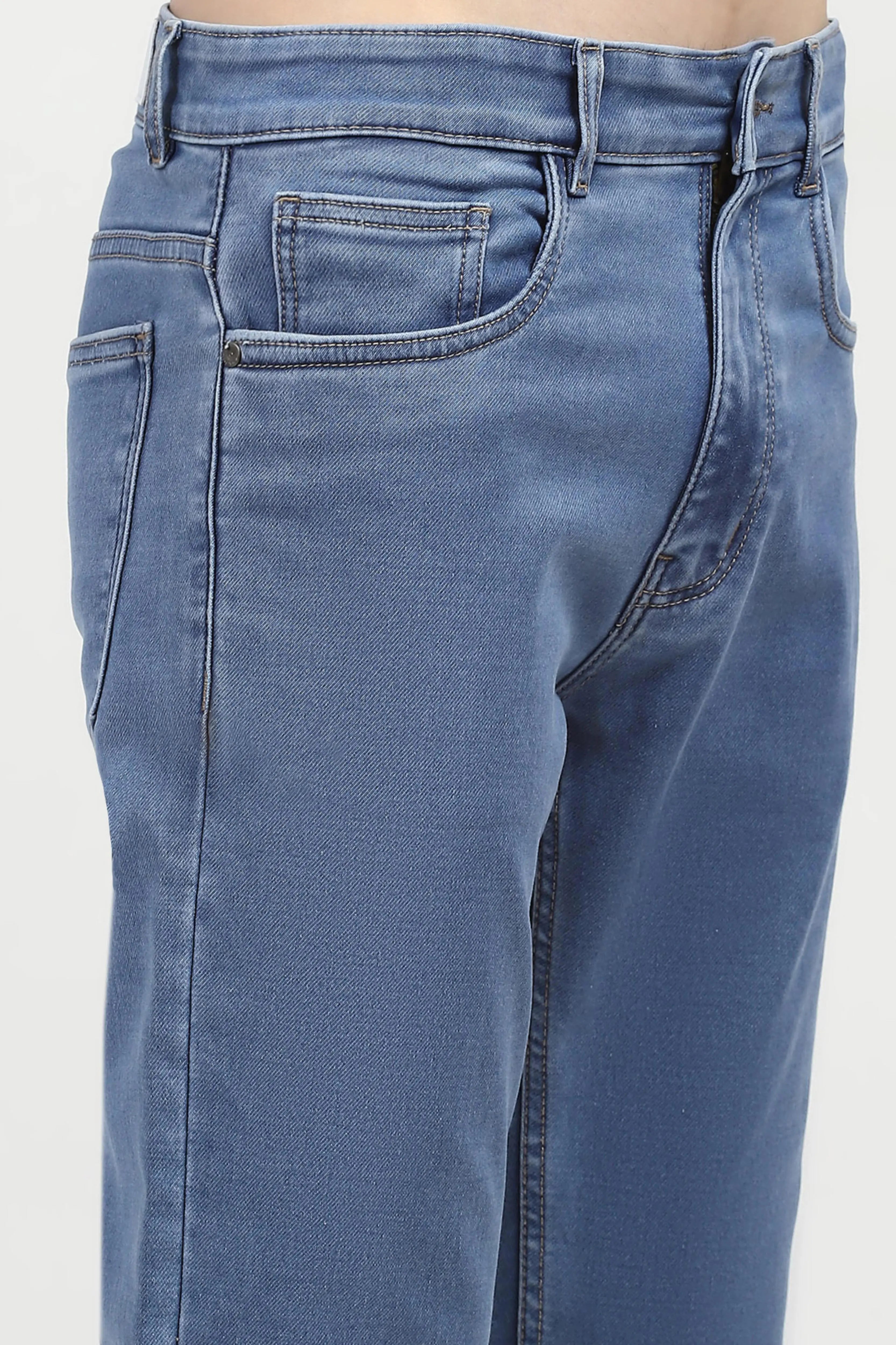 Blue Regular Fit Jeans - Global Republic