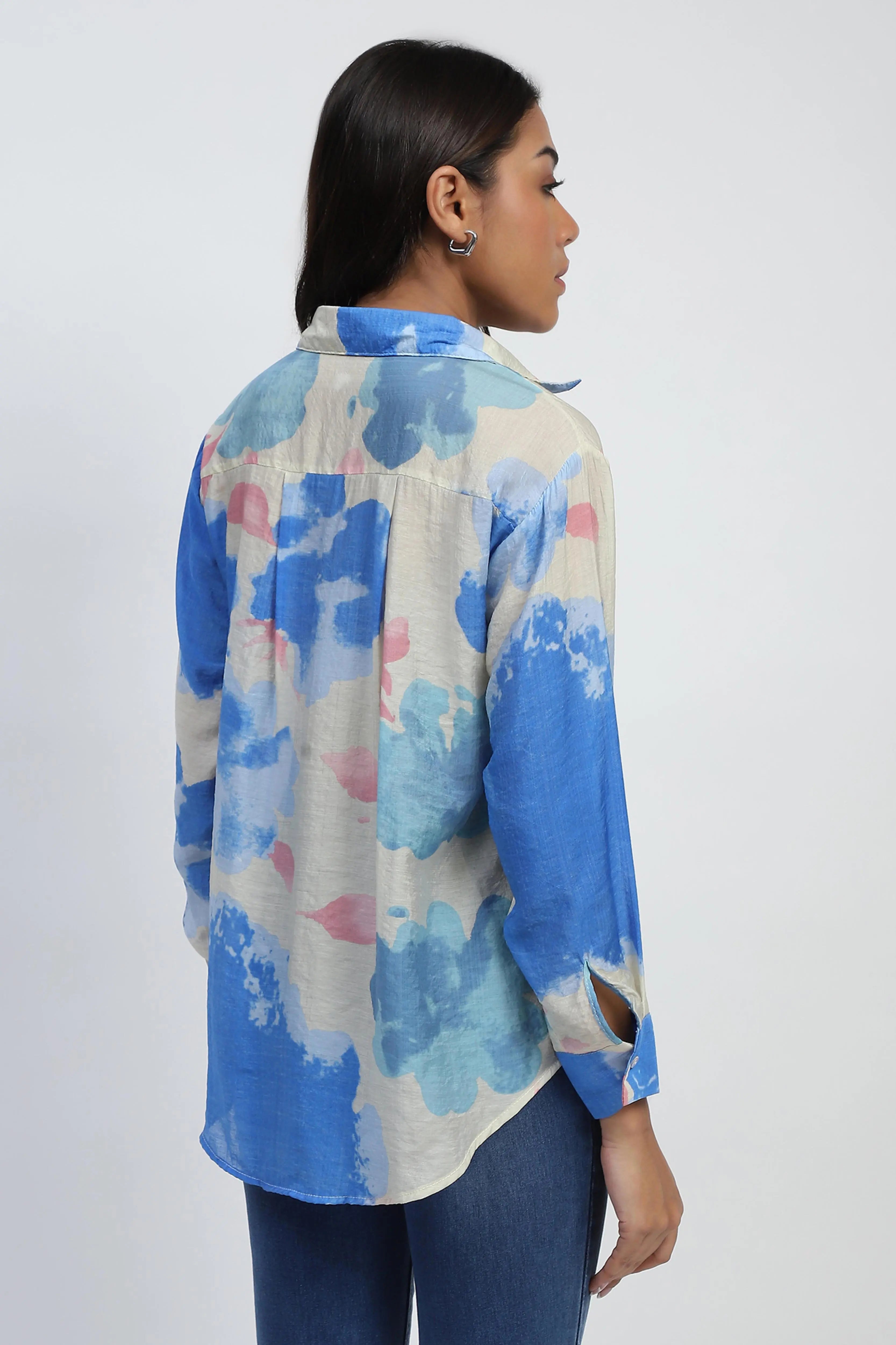 Floral Rayon Blend Shirt - Global Republic