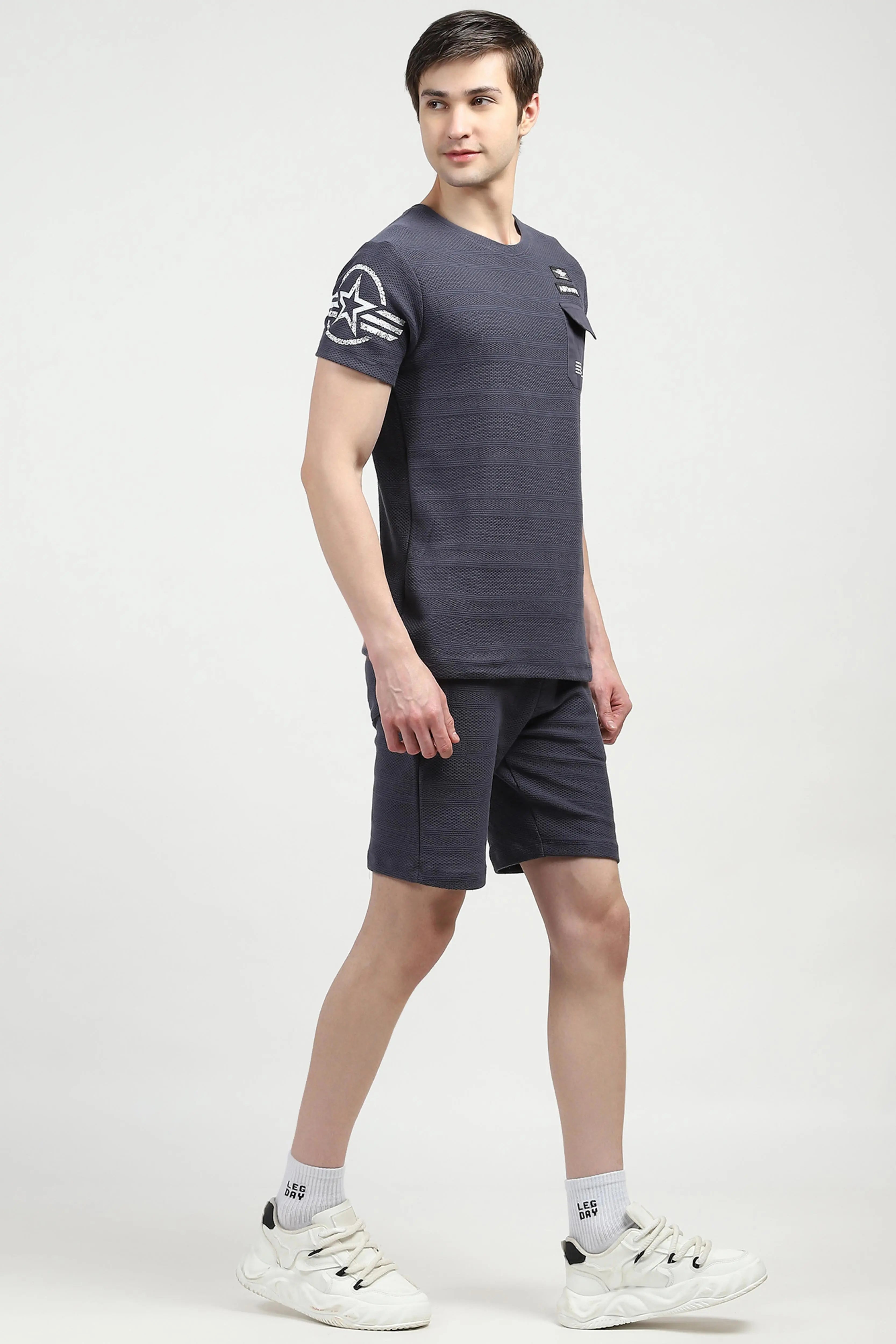 Cotton Textured Co-ord Set - Global Republic