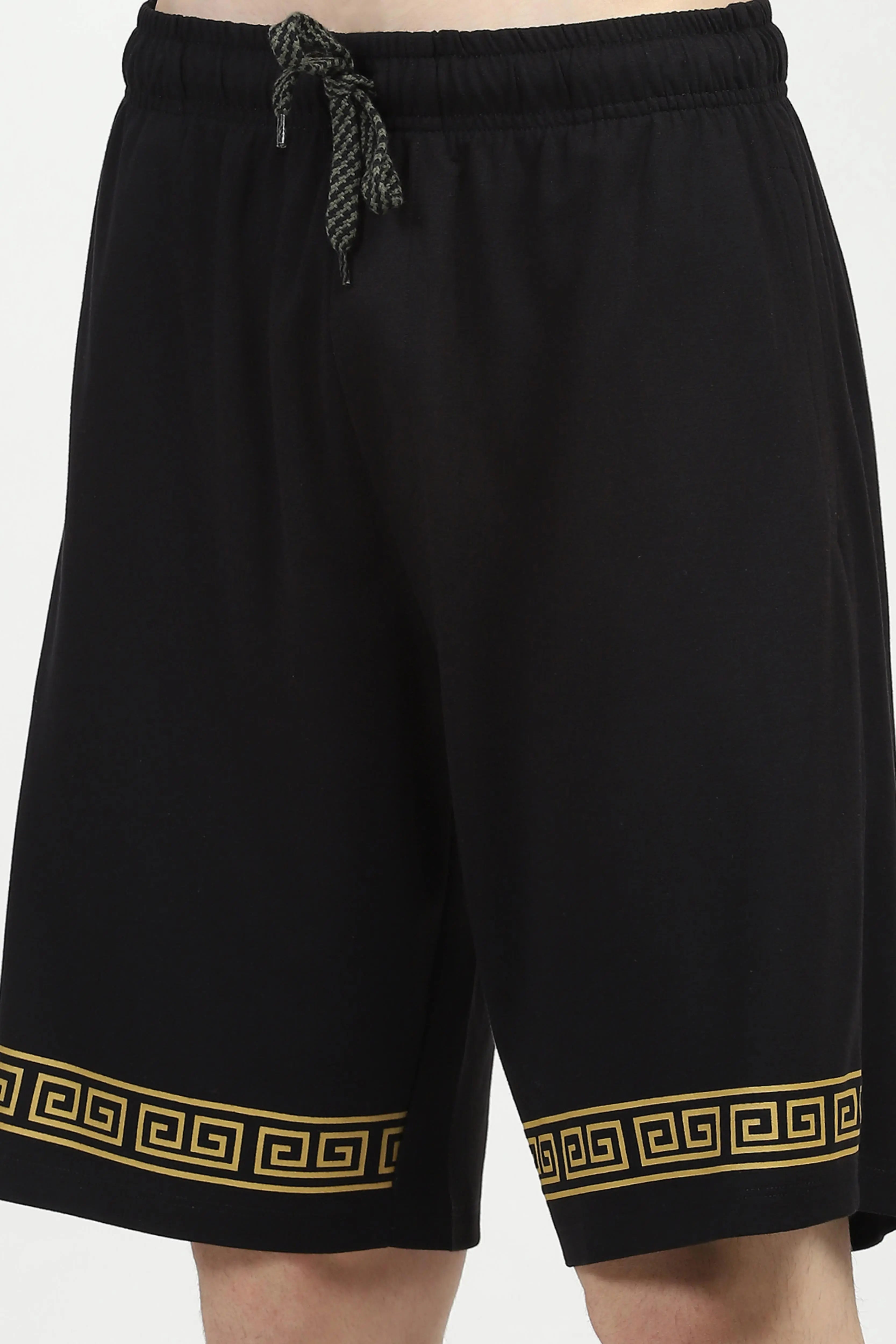Black Printed Viscose Set - Global Republic