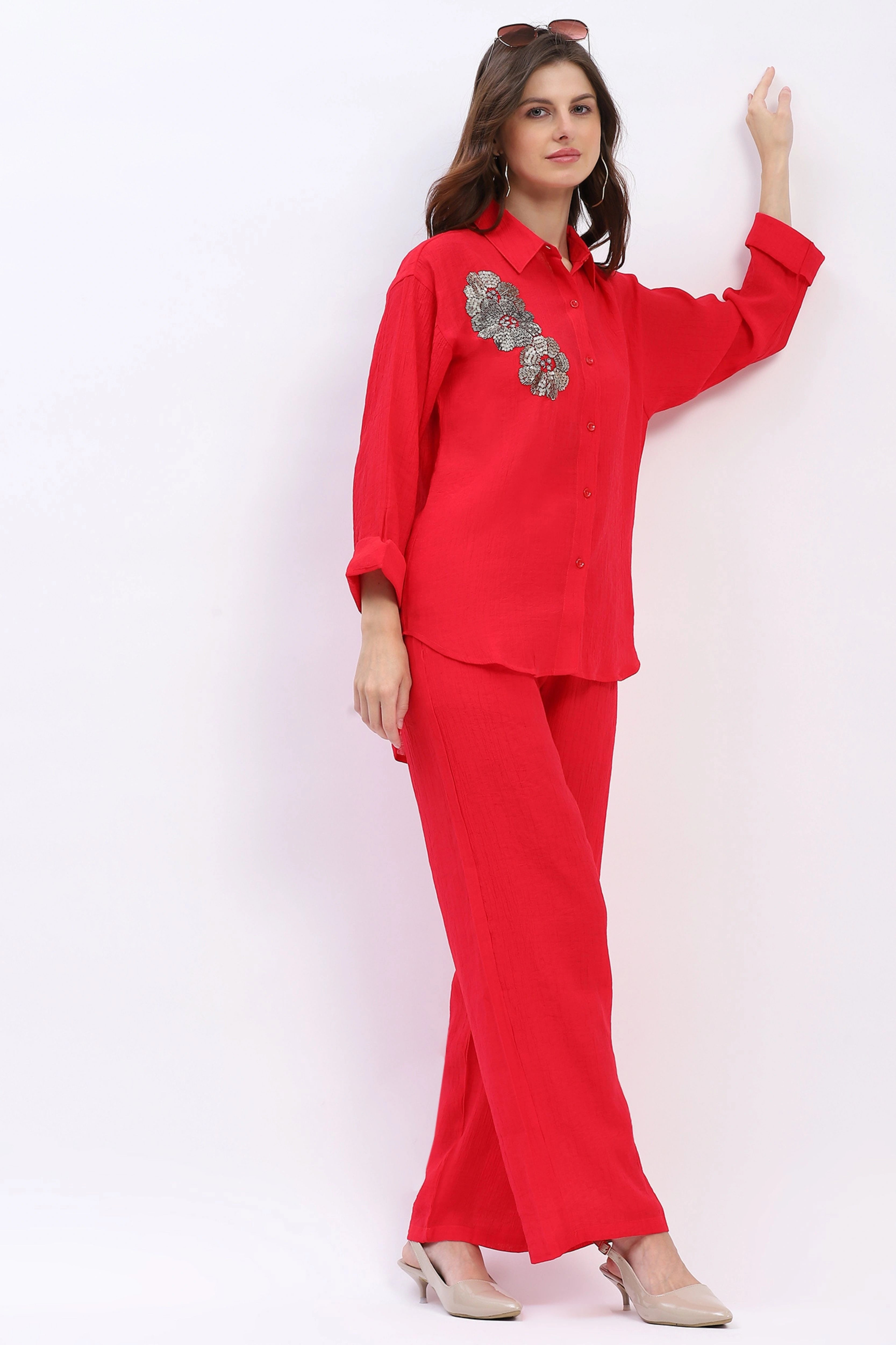 Festive Embellished Co-ord Set