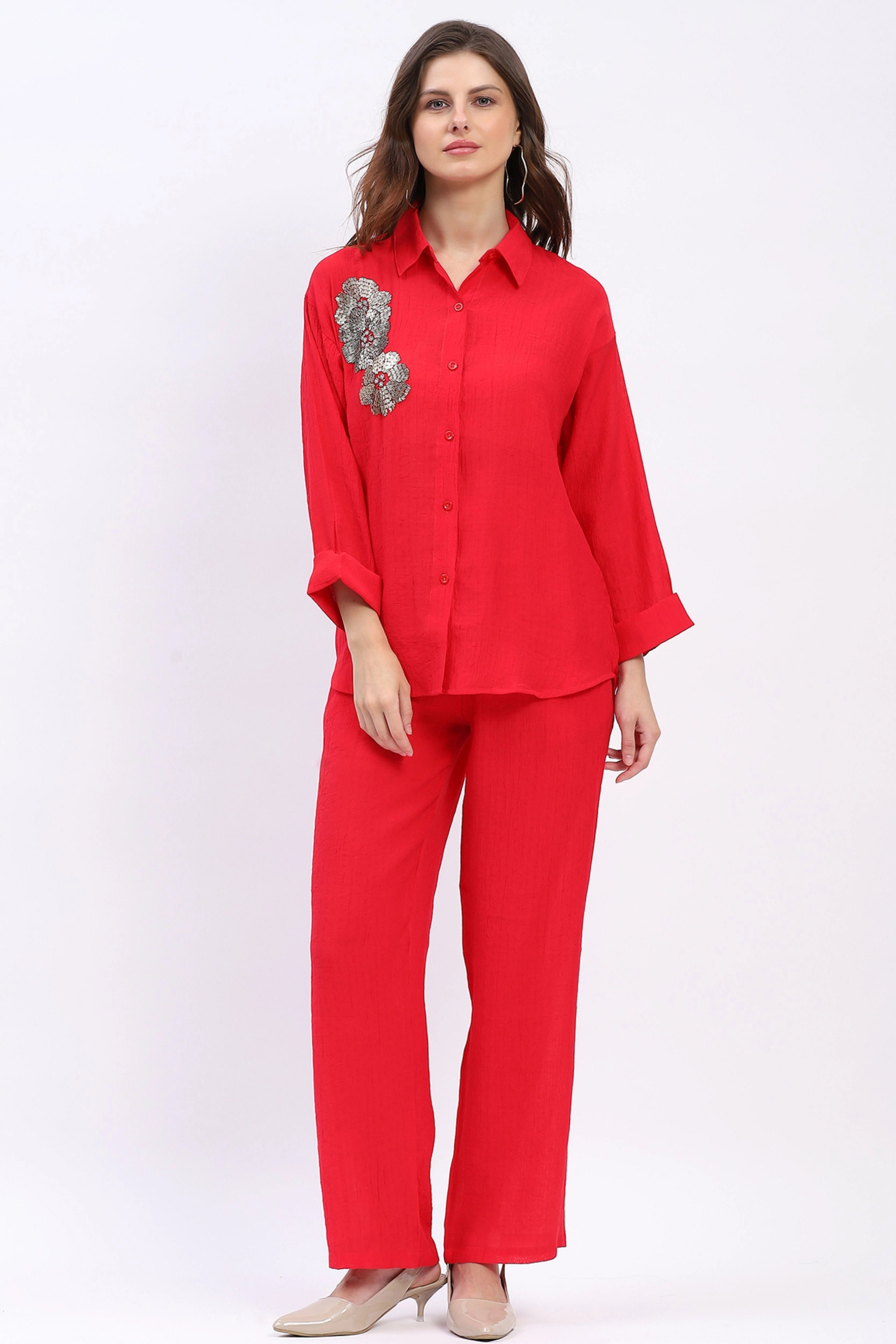 Festive Embellished Co-ord Set