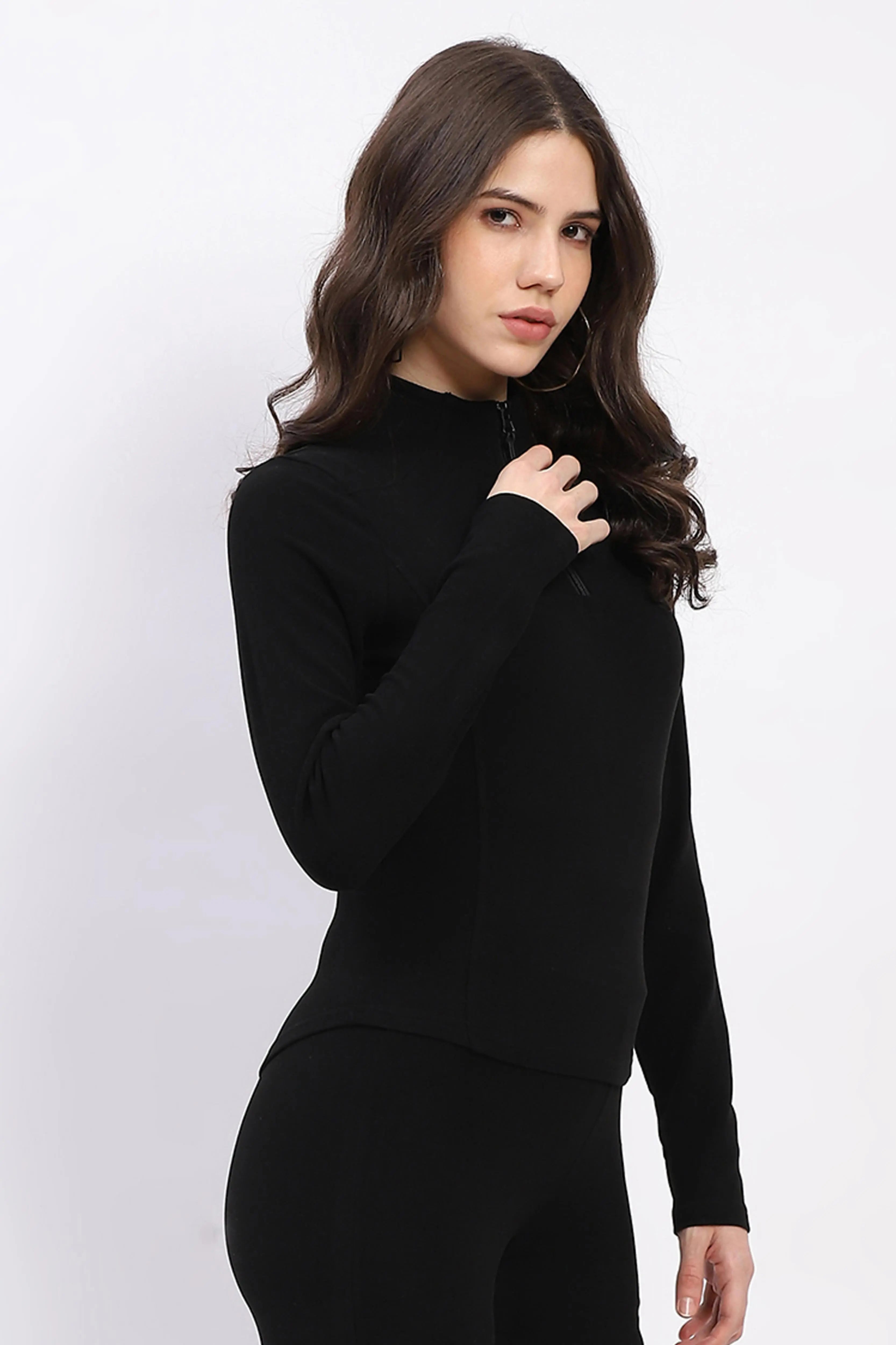 Soft Stretchable Rayon-Blend Sweatshirt - Global Republic
