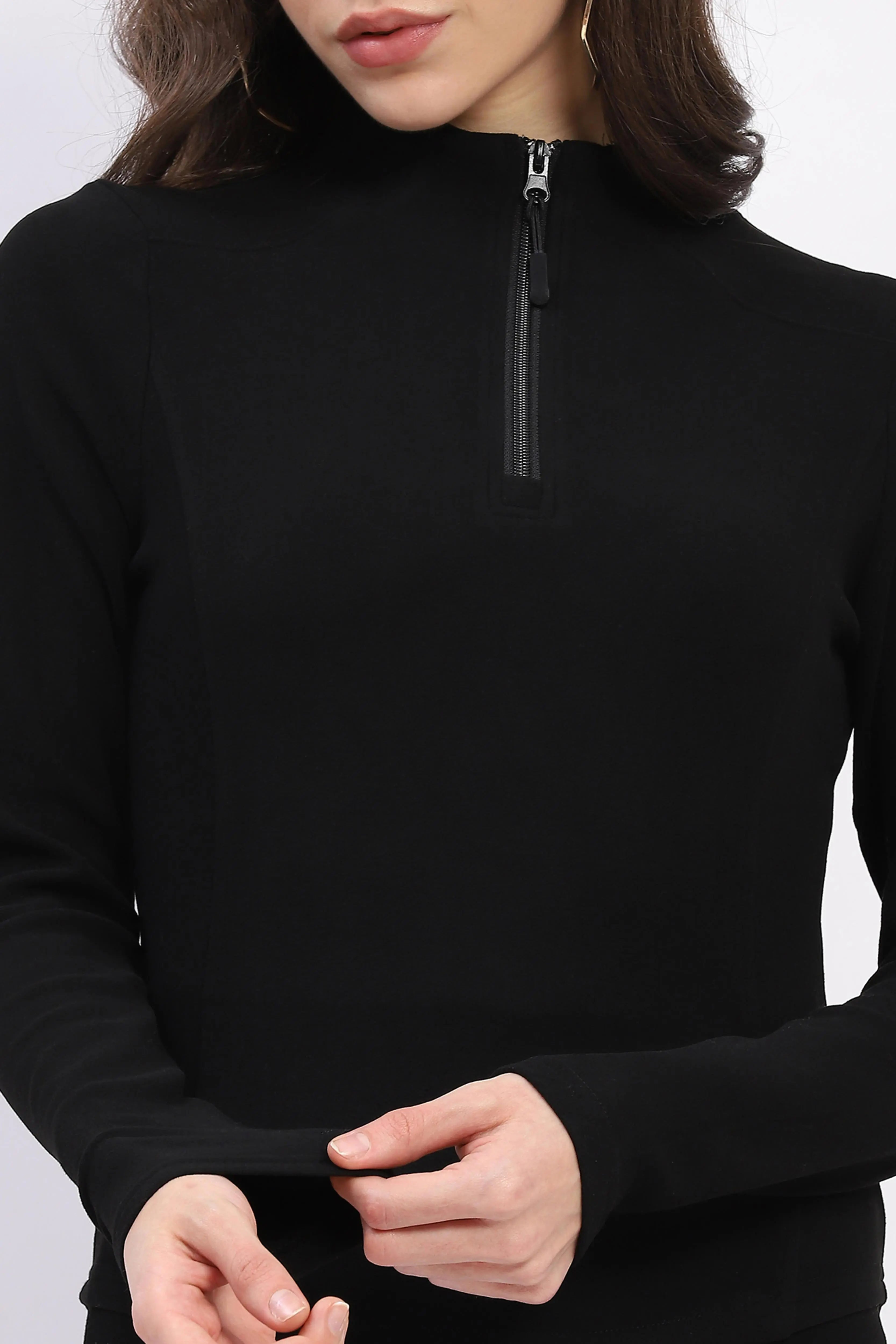 Soft Stretchable Rayon-Blend Sweatshirt - Global Republic