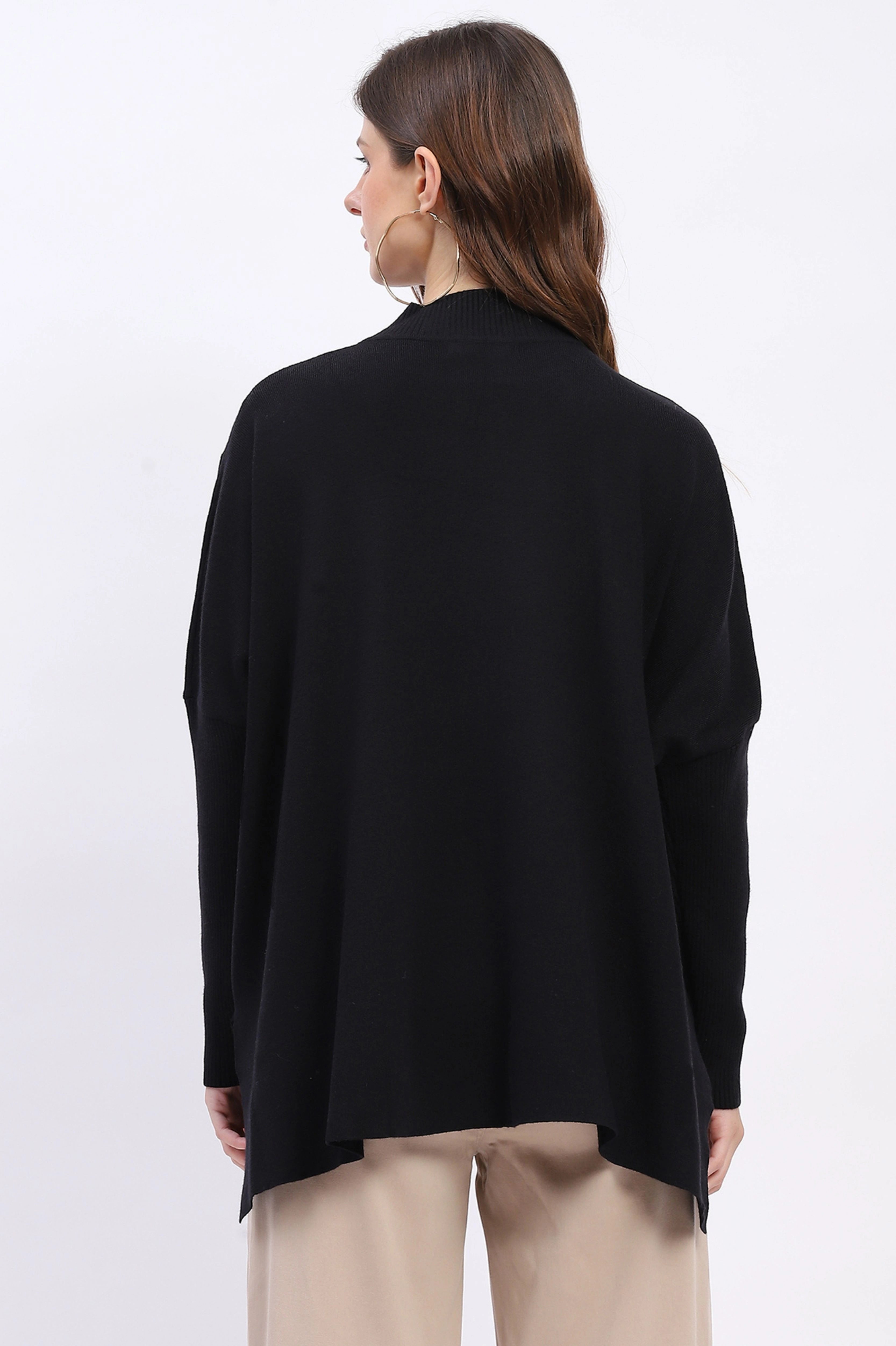 Oversized Ribbon Detail Pullover - Global Republic