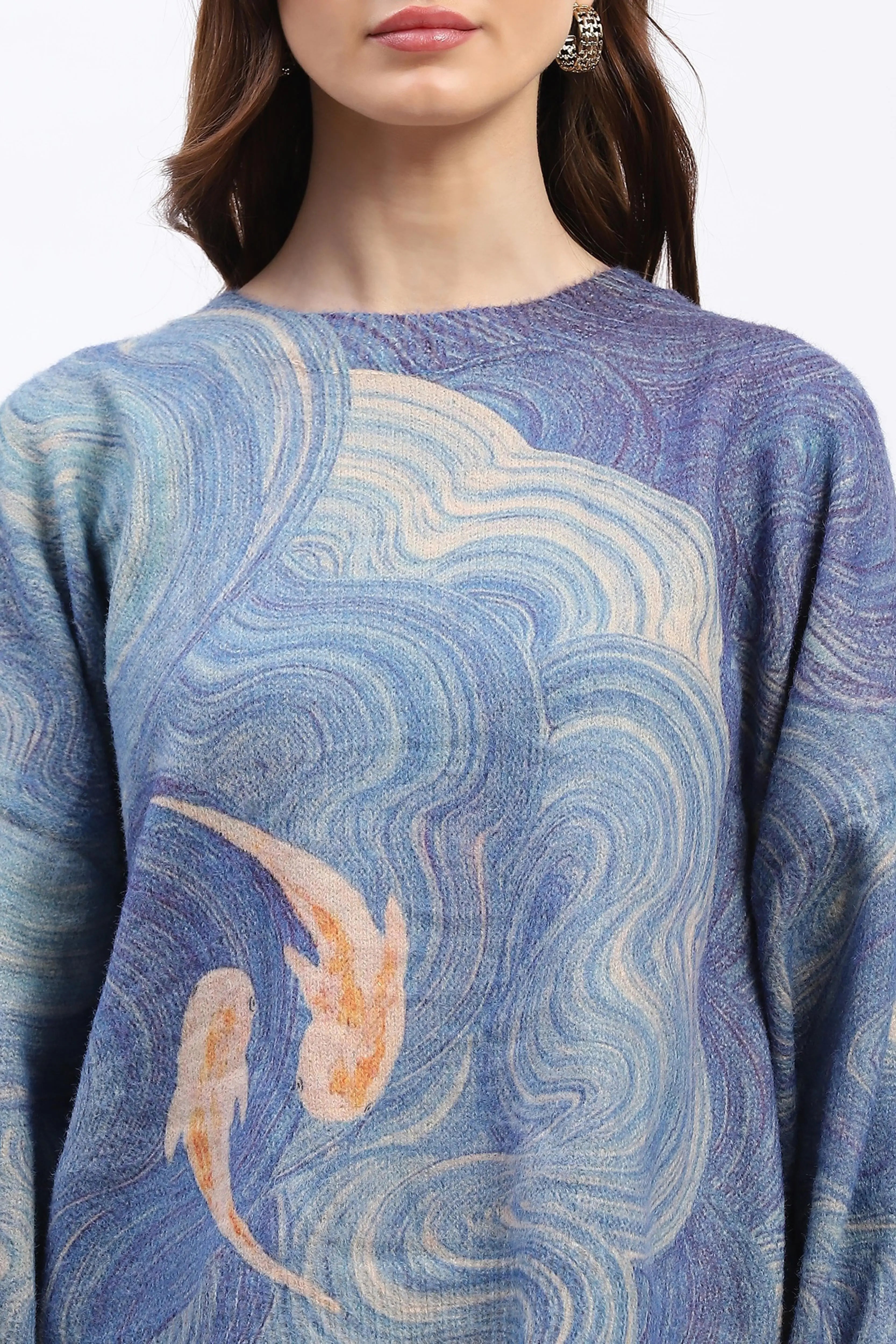 Abstract Print Loose-Fit Co-ord Set - Global Republic