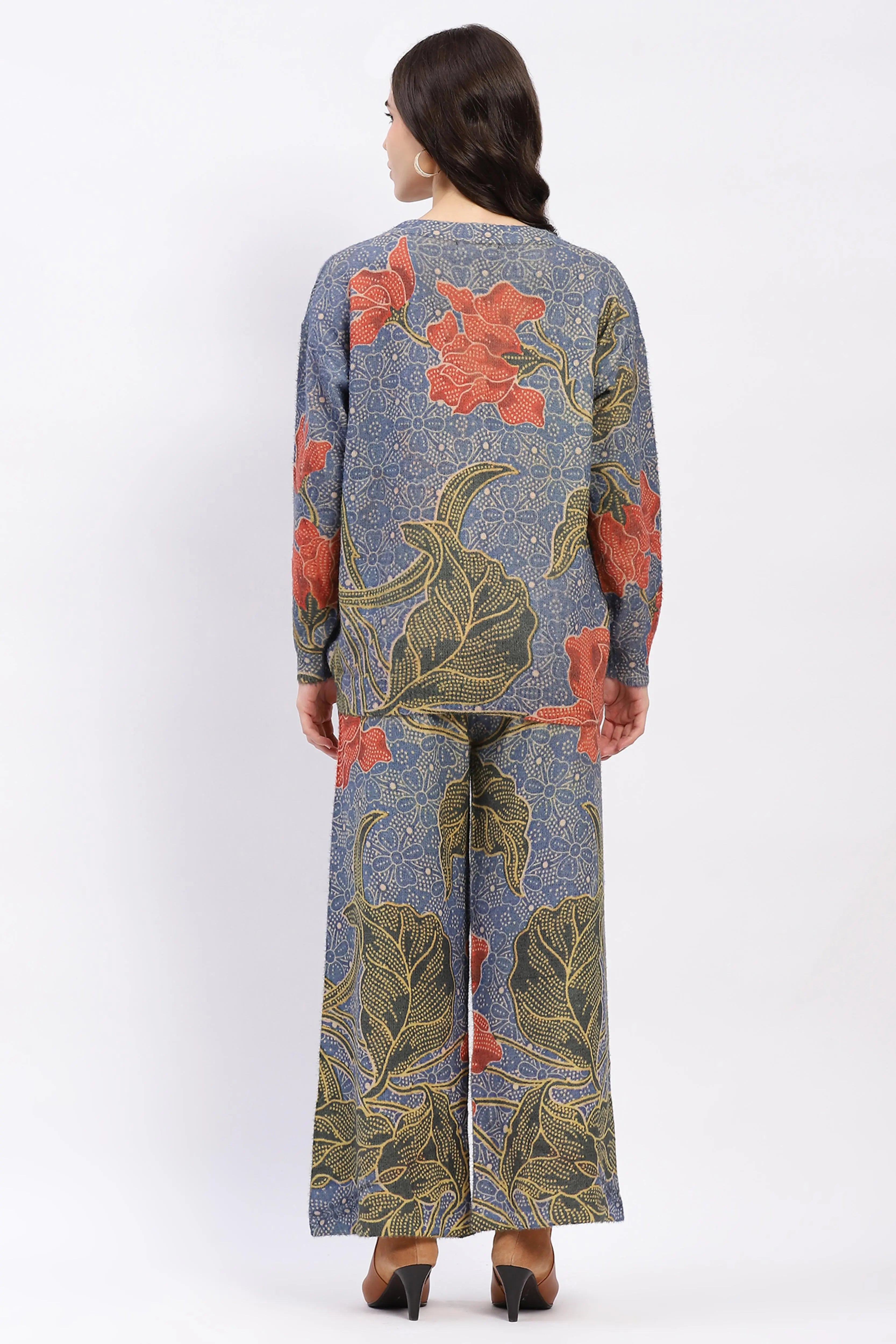 Floral Button-Down Co-ord Set - Global Republic