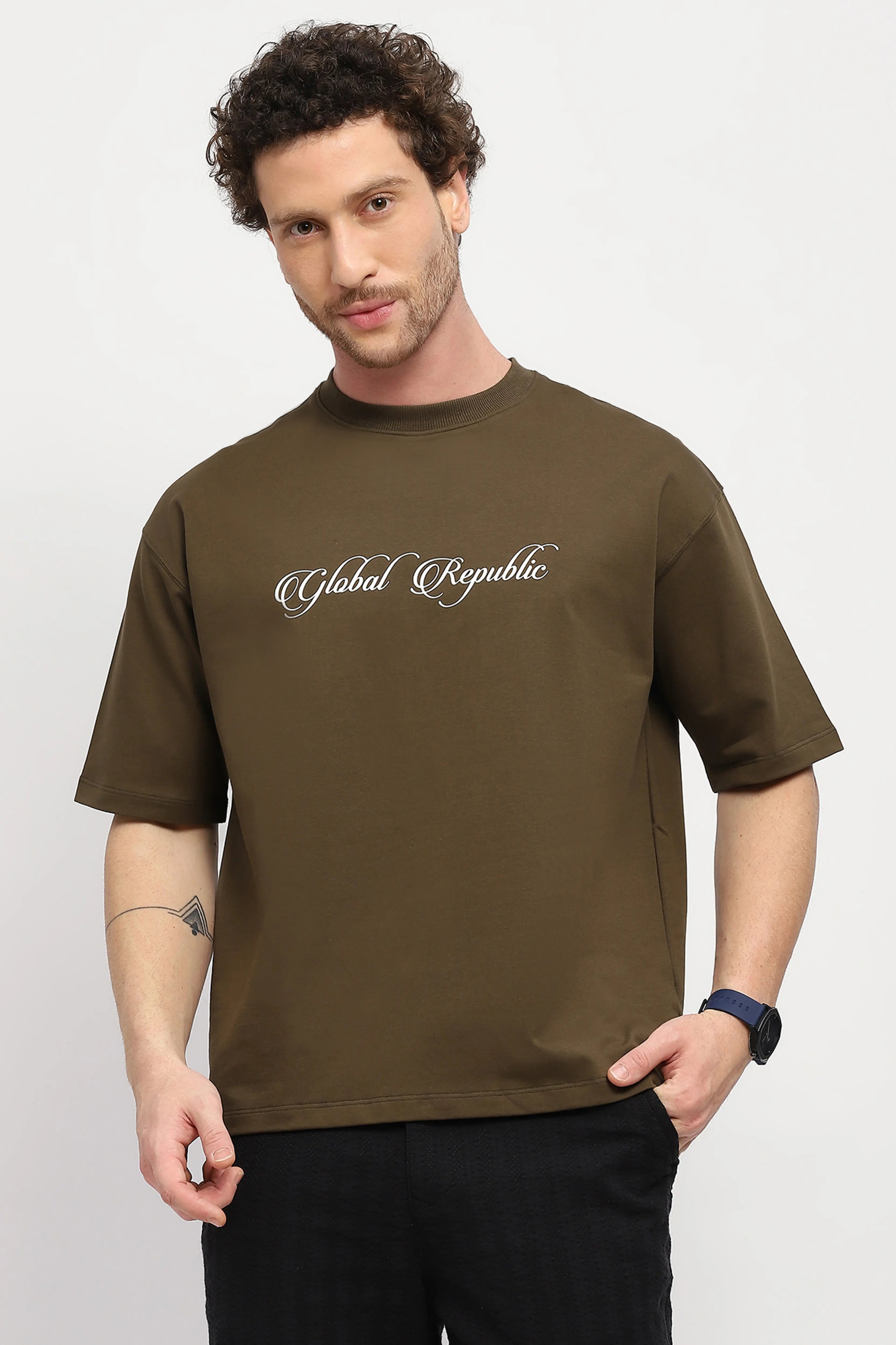 Urban Edge Oversized Graphic Tee