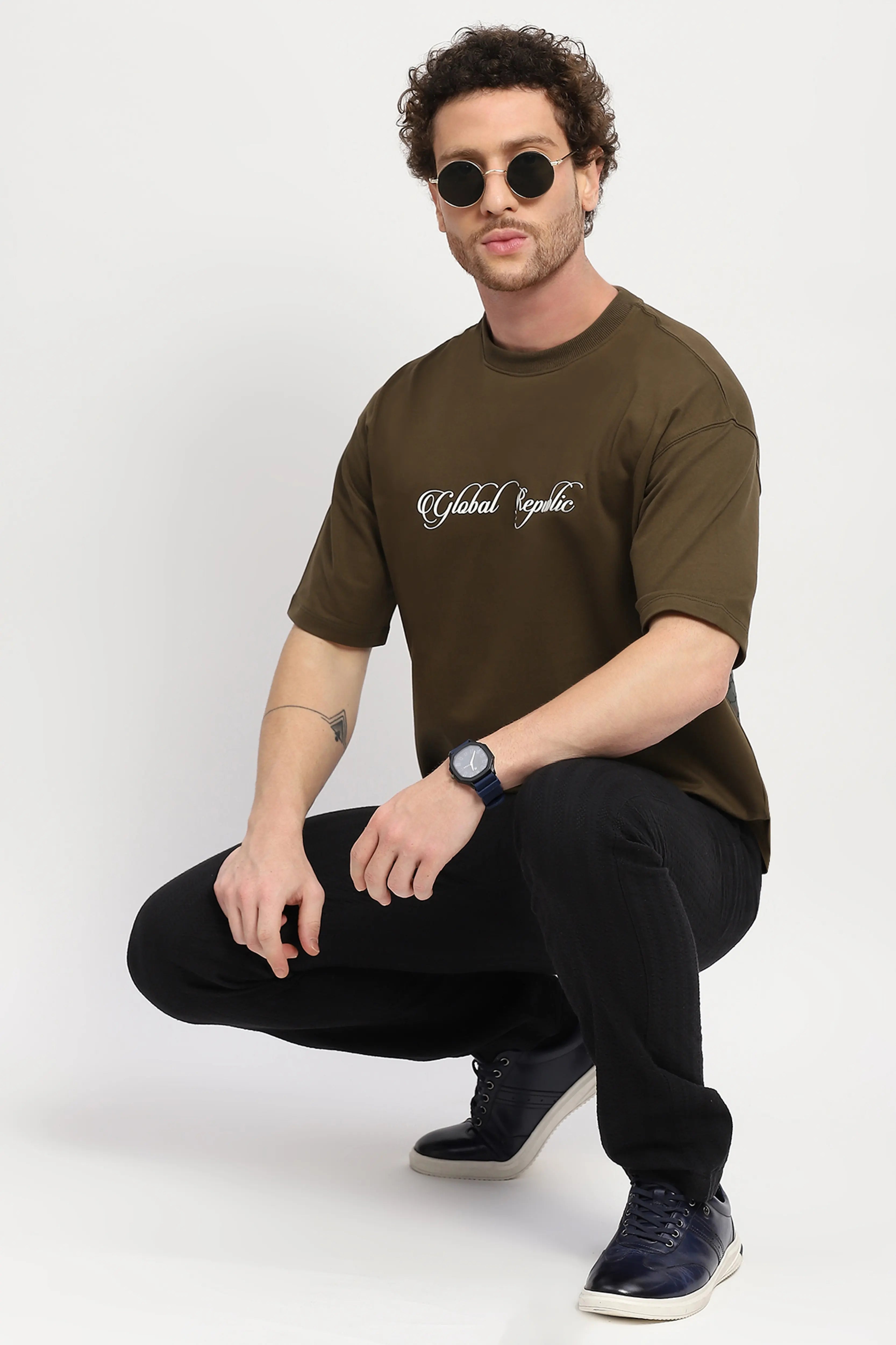 Urban Edge Oversized Graphic Tee