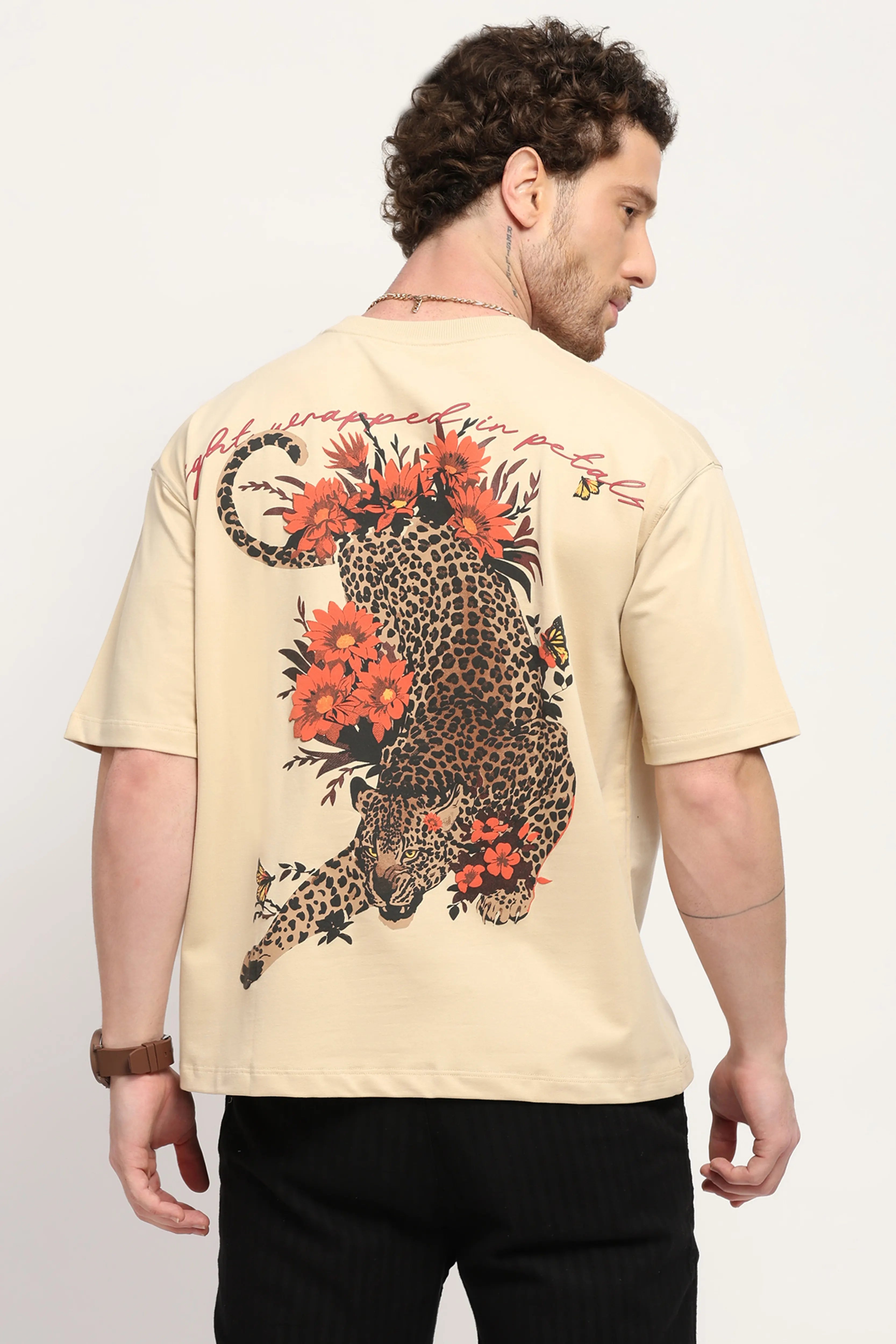 Oversized Graphic Cotton T-Shirt