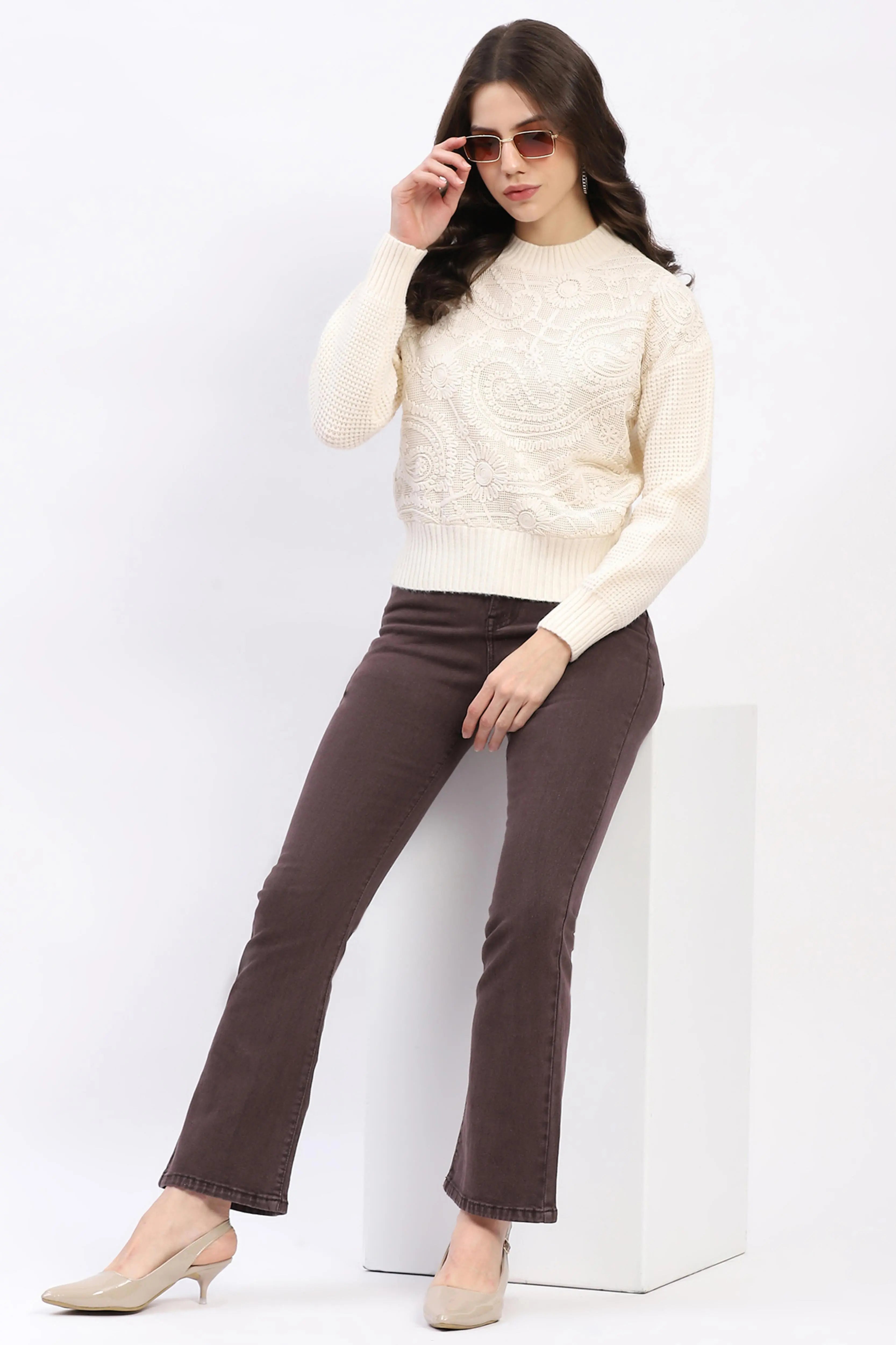 Classic Embroidered Pullover - Global Republic