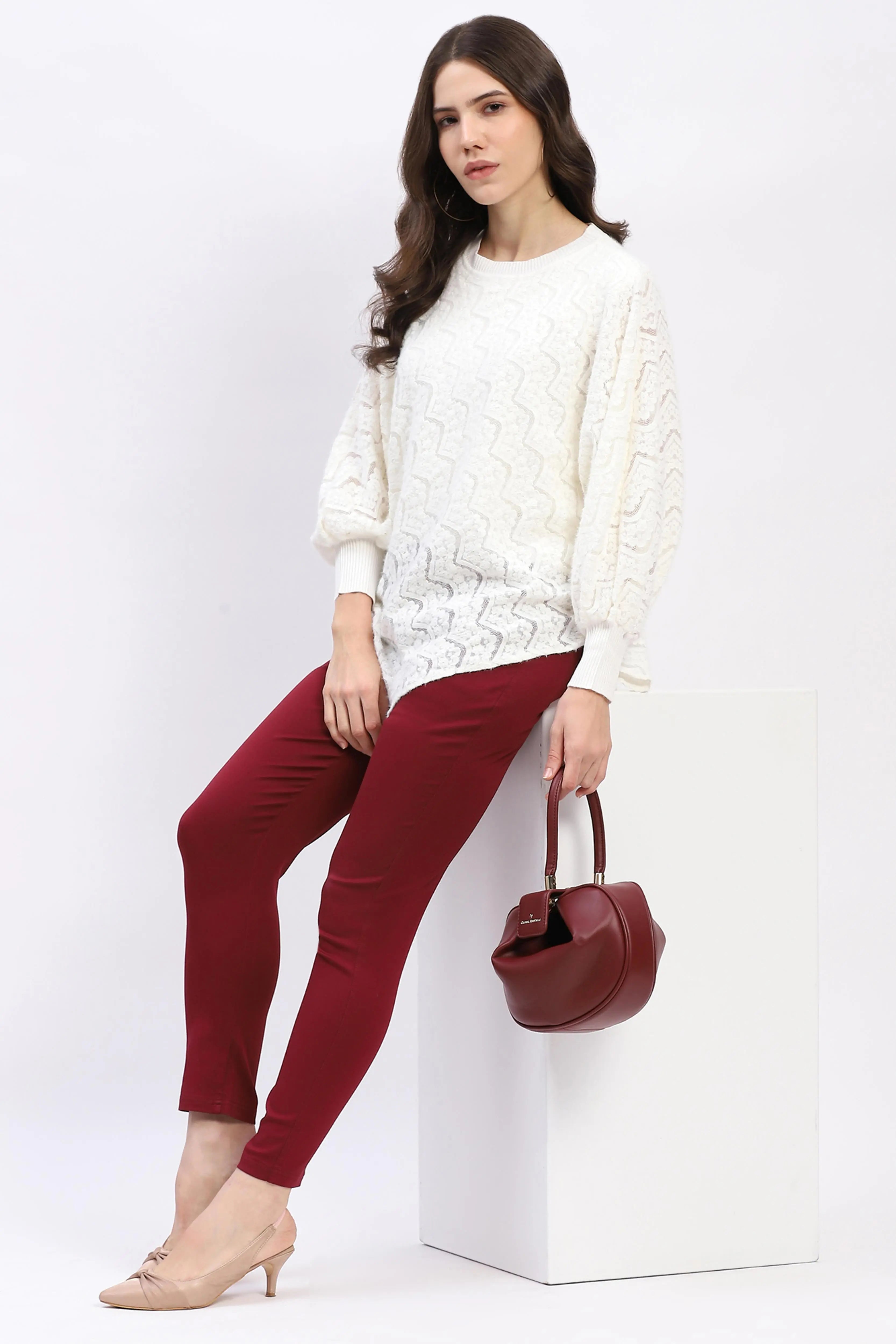 Lace Winter Poncho Top - Global Republic