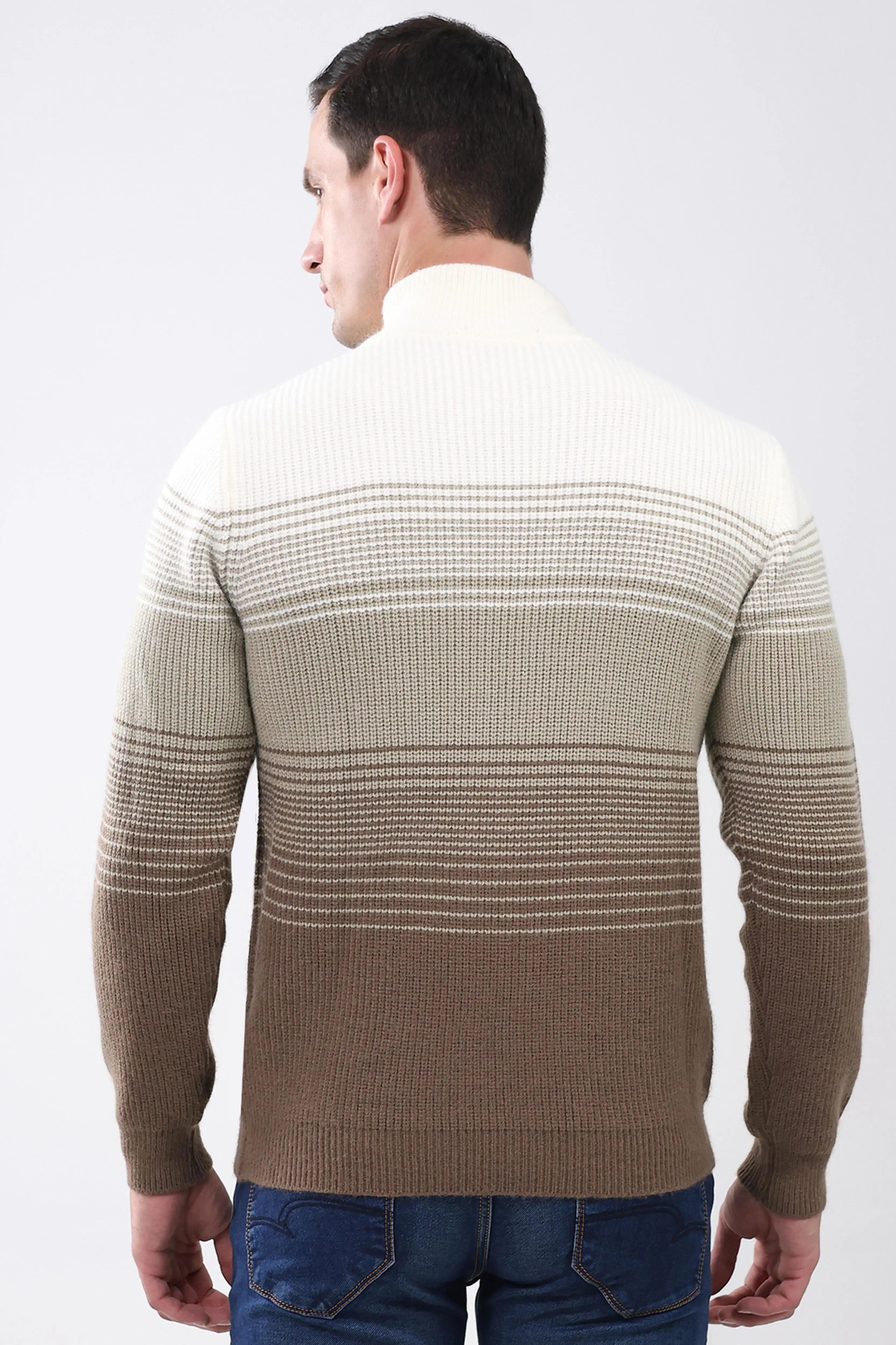 Striped Color-Block Pullover - Global Republic